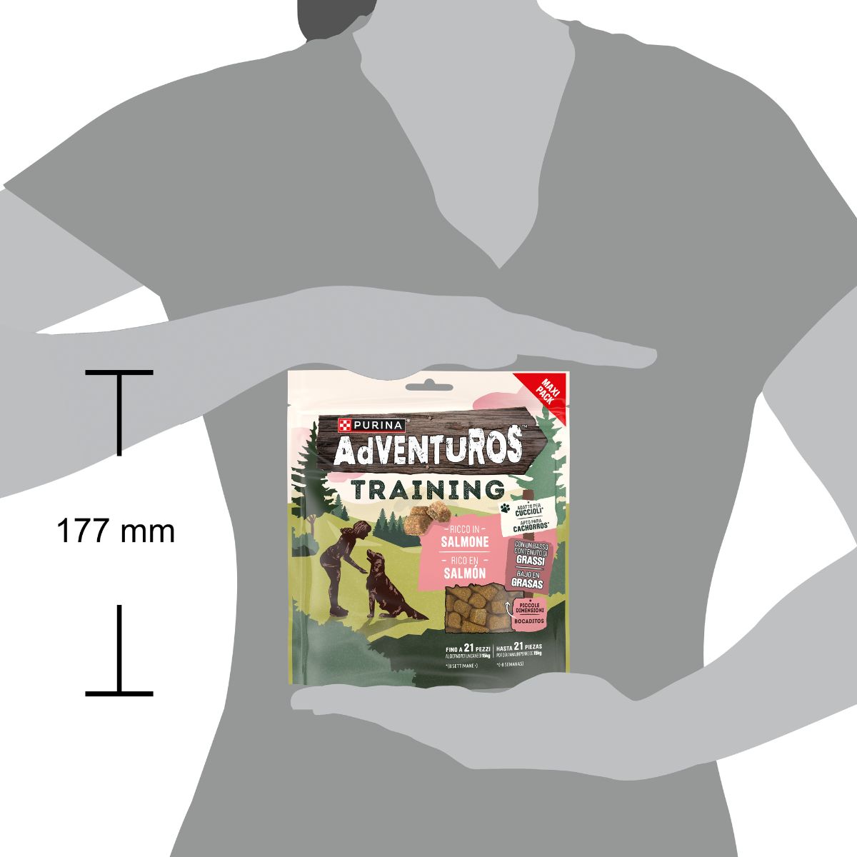 ADVENTUROS® Training Salmone