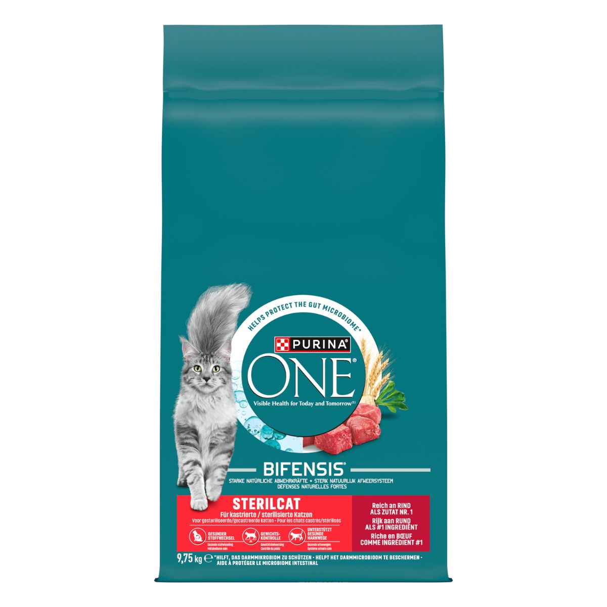 PURINA ONE® BIFENSIS Crocchette Gatto Sterilcat Ricco in Manzo e Frumento