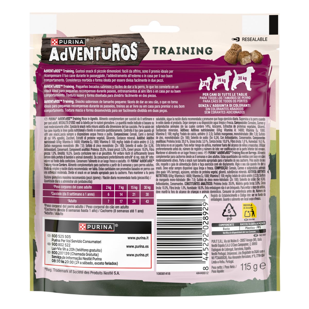 ADVENTUROS® Training Agnello