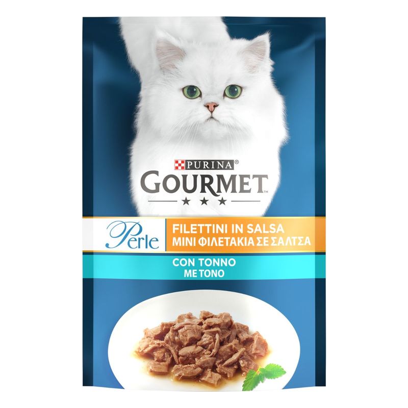 Gourmet Perle Filettini In Salsa Con Tonno Per Gatto | Purina Shop 85 G