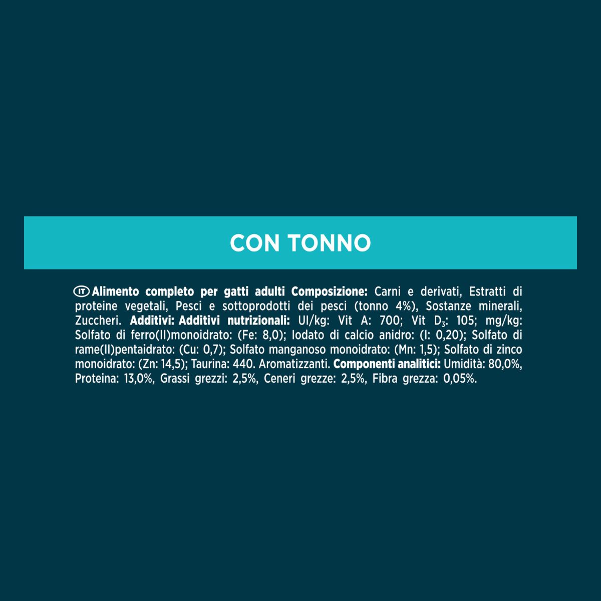 GOURMET® Perle Gatto Filettini in Salsa con Tonno