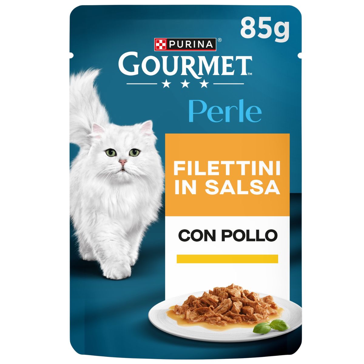 GOURMET PERLE 85g Filettini in Salsa con Pollo