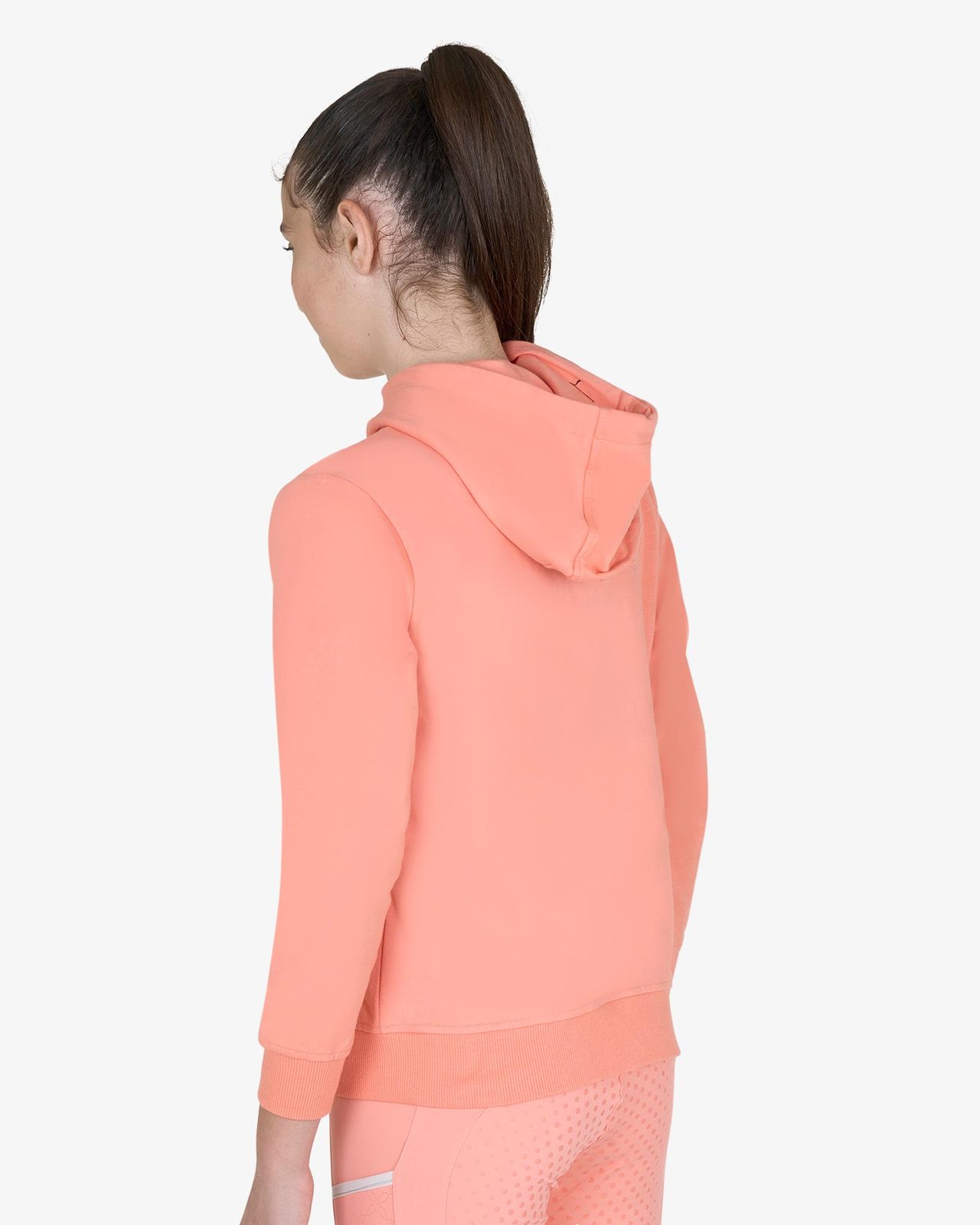 Felpa bambini unisex con cappuccio e zip frontale