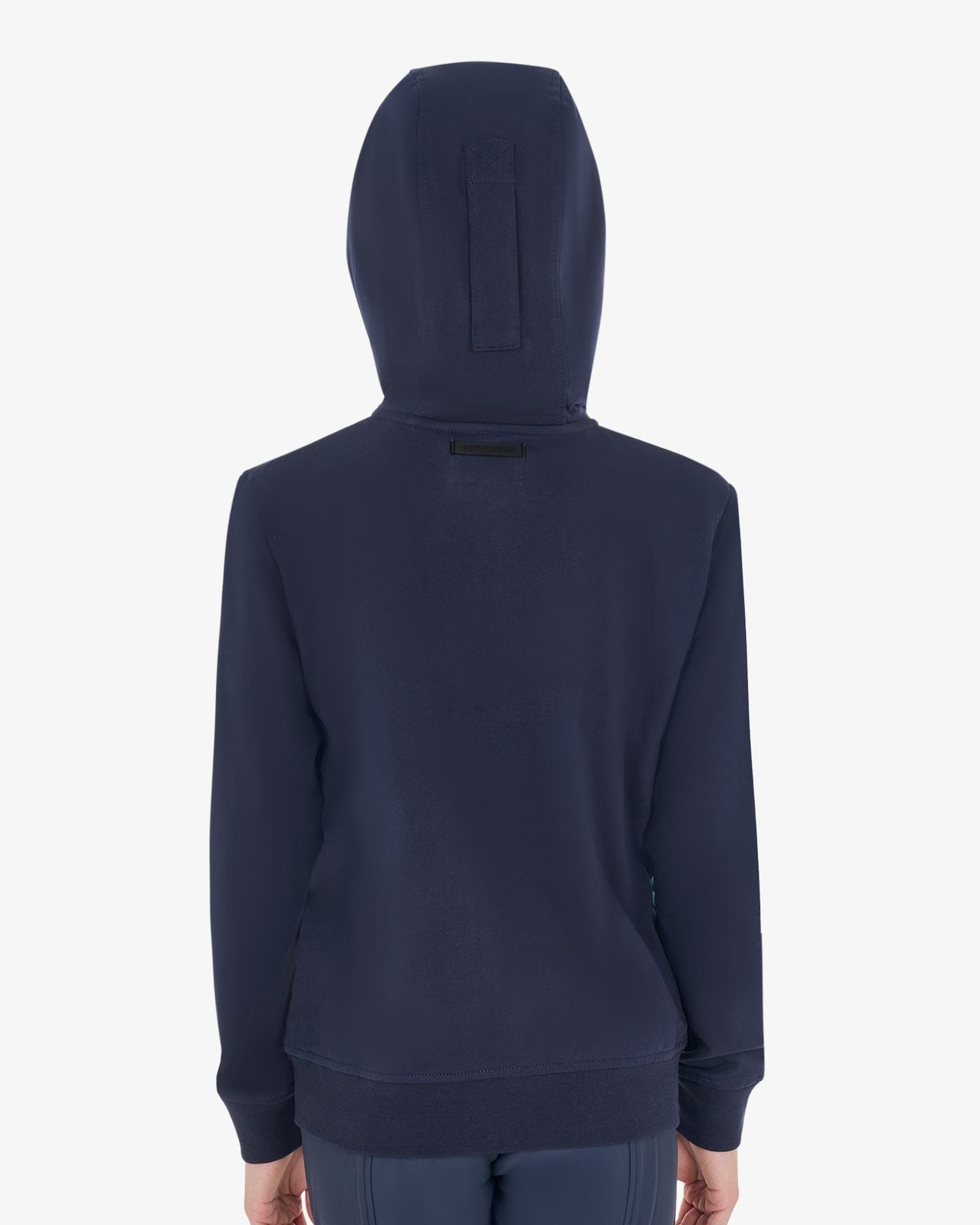 Felpa bambini unisex con cappuccio e zip frontale
