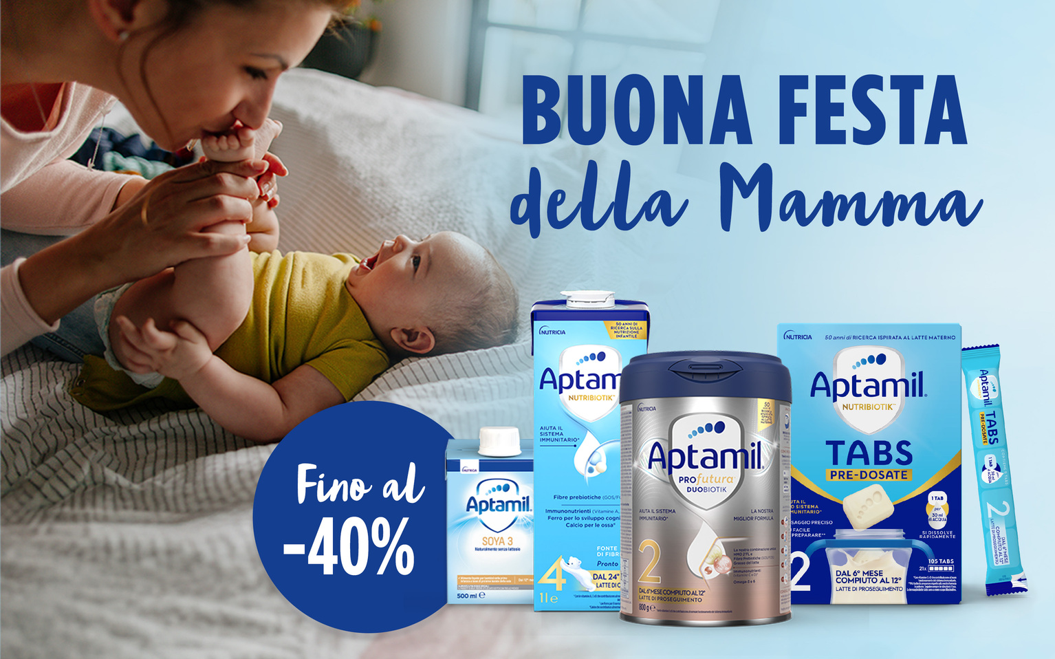Festa della mamma fino al -40%