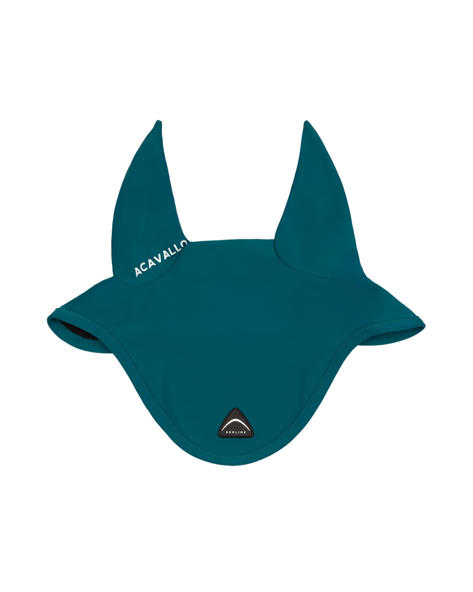 Sublime technical fabric fly veil with silicone logo patch