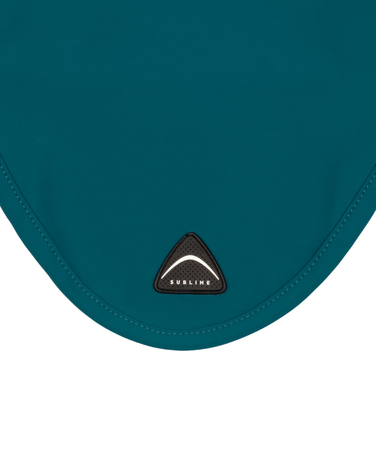 Sublime technical fabric fly veil with silicone logo patch