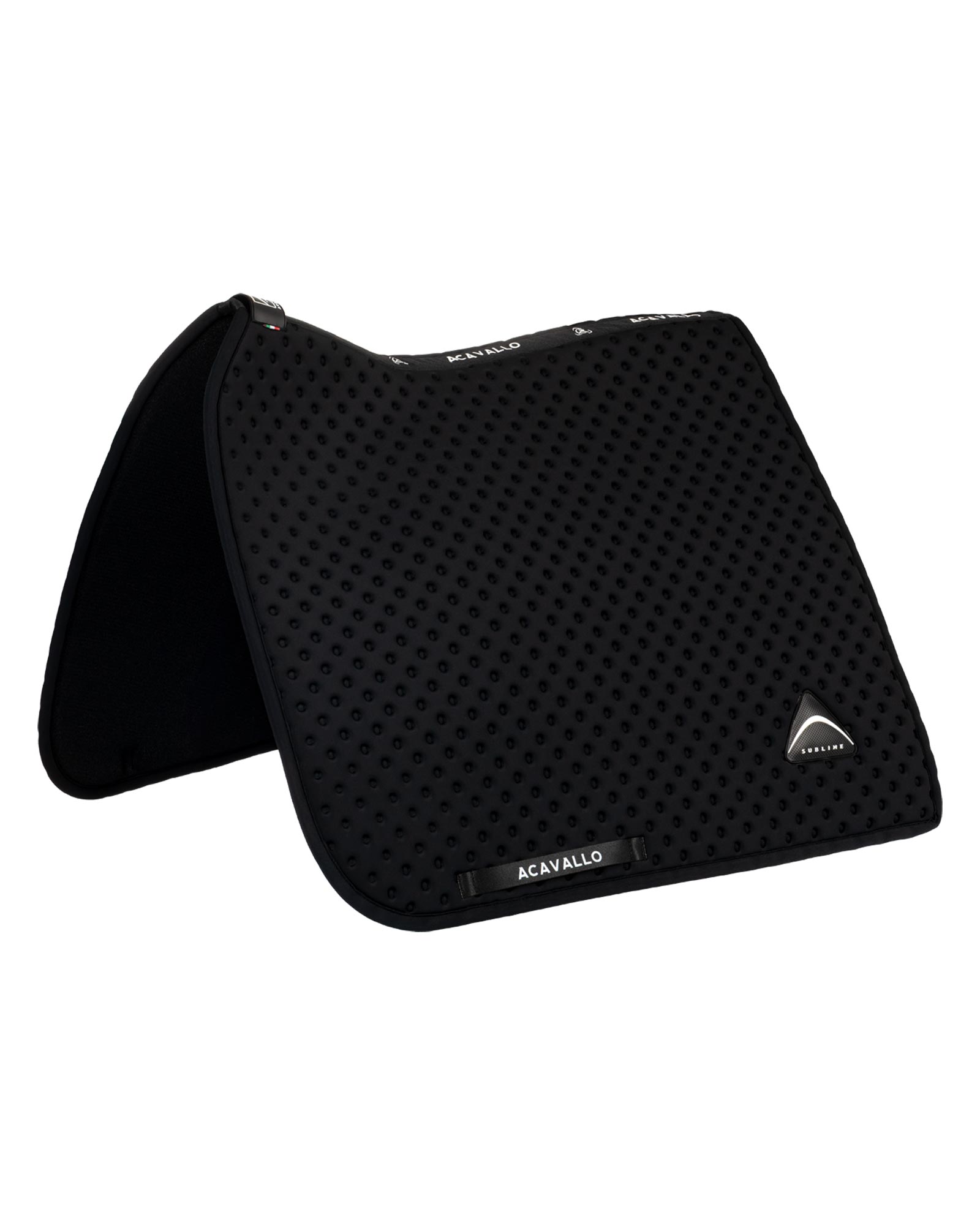 Sublime dotted dressage saddle pad in technical fabric