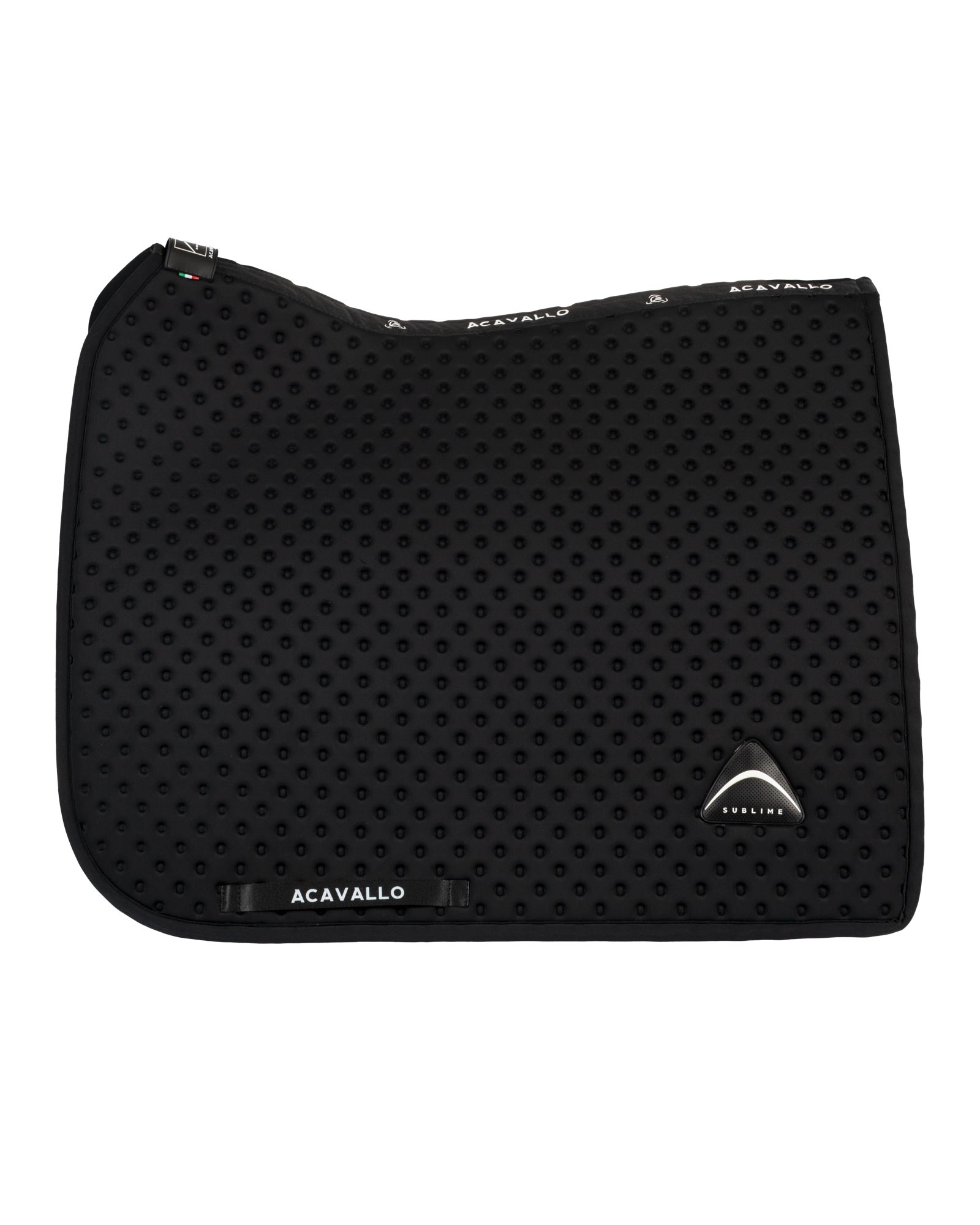 Sublime dotted dressage saddle pad in technical fabric