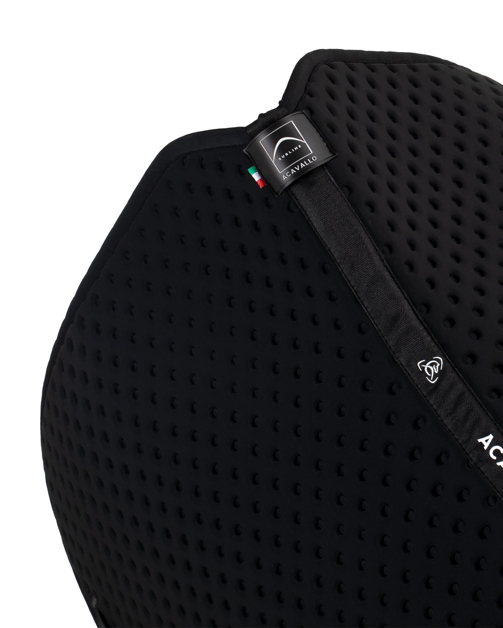 Sublime dotted dressage saddle pad in technical fabric