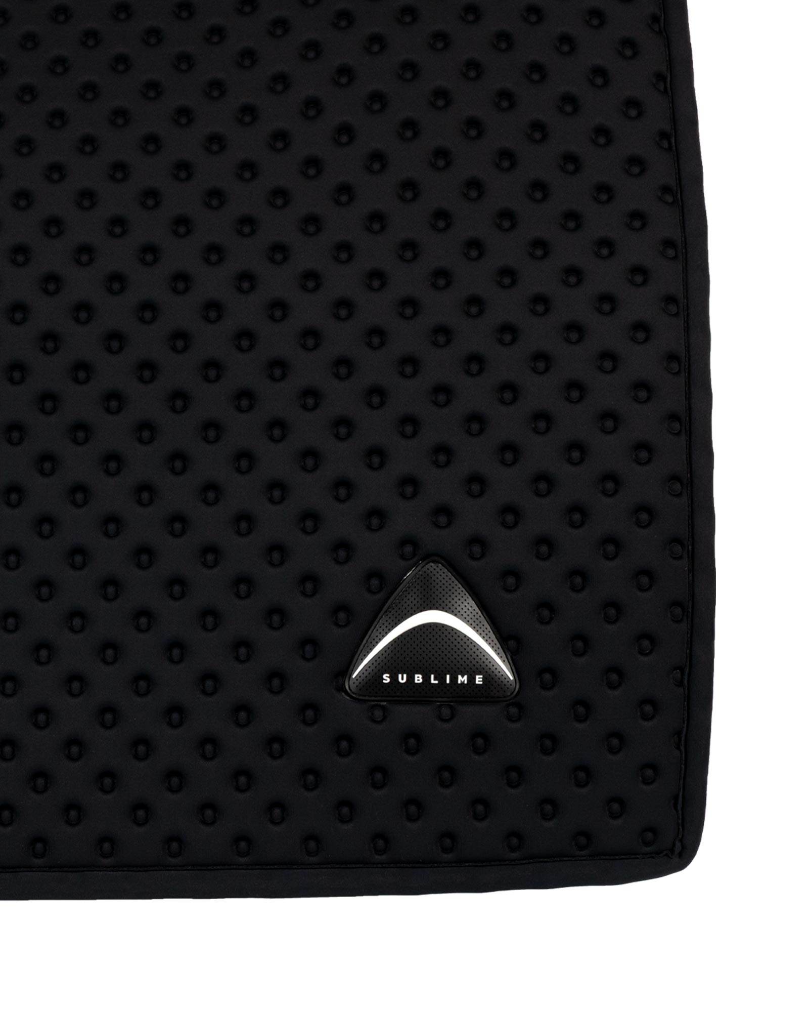 Sublime dotted dressage saddle pad in technical fabric
