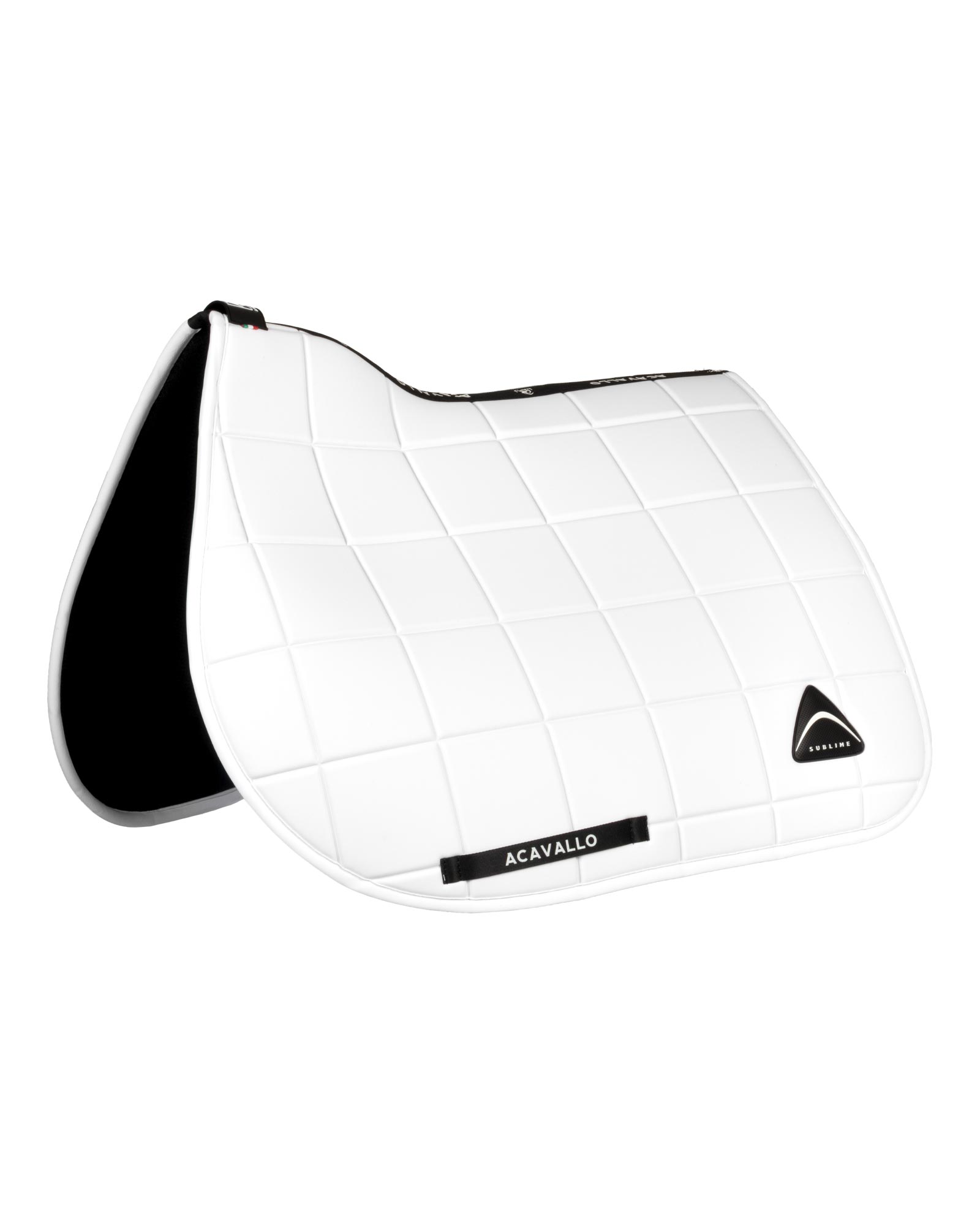 Sublime jumping saddle pad in square technical fabric