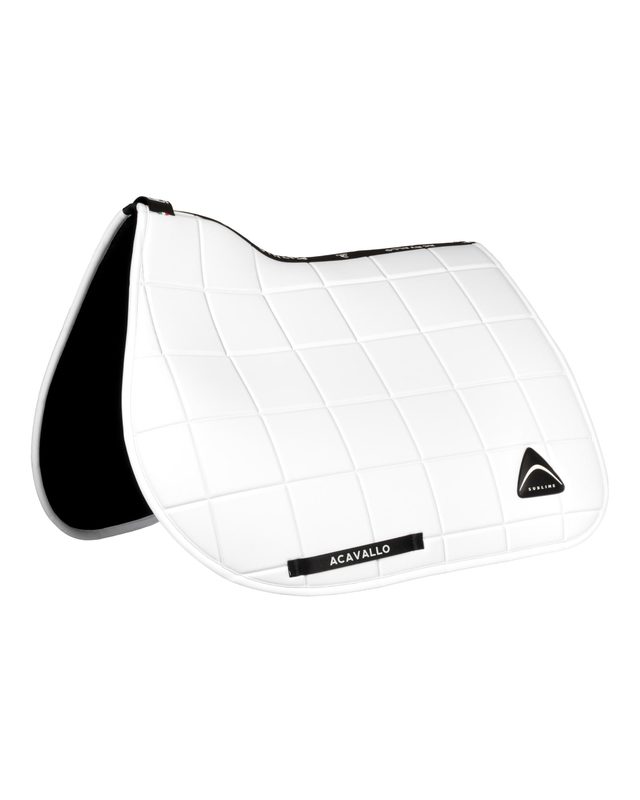 Sublime jumping saddle pad in square technical fabric