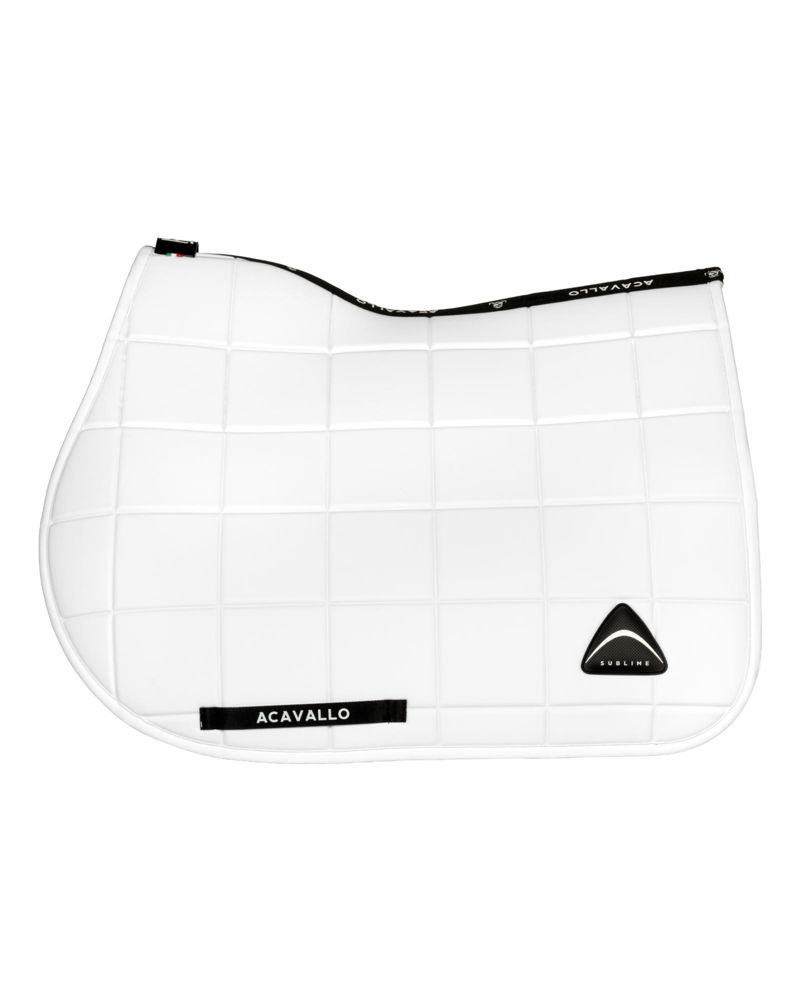 Sublime jumping saddle pad in square technical fabric