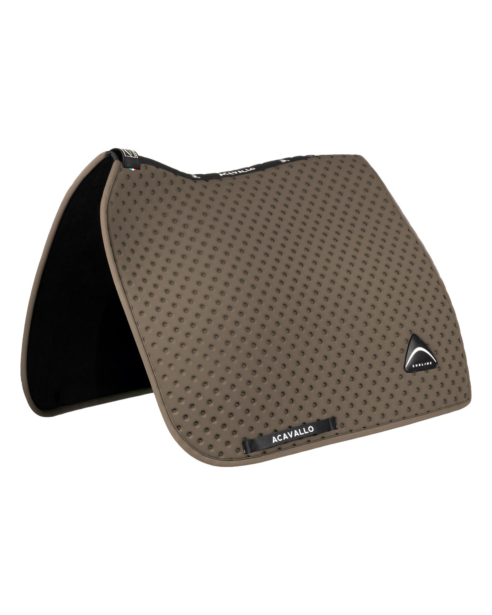 Sublime dotted dressage saddle pad in technical fabric