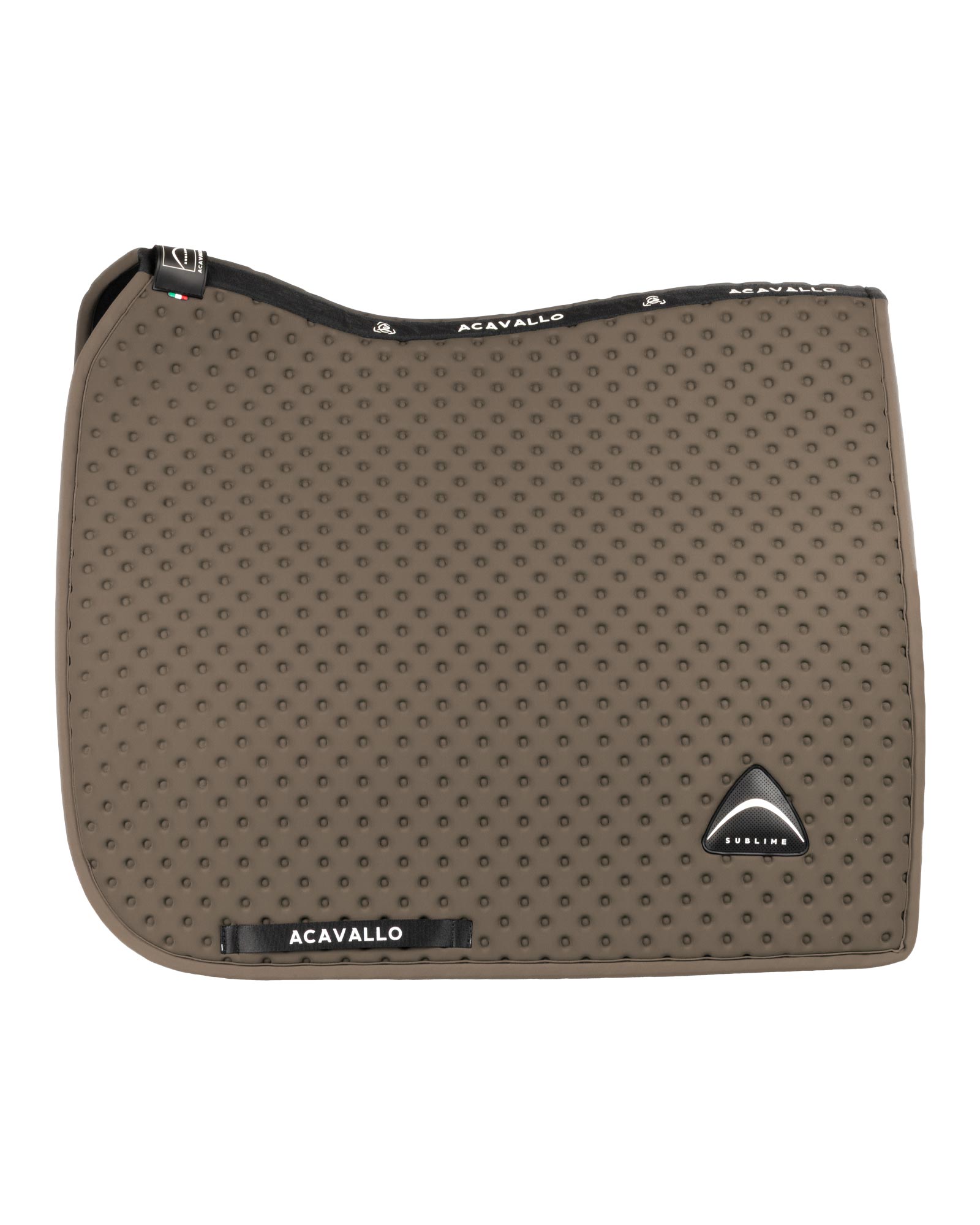 Sublime dotted dressage saddle pad in technical fabric