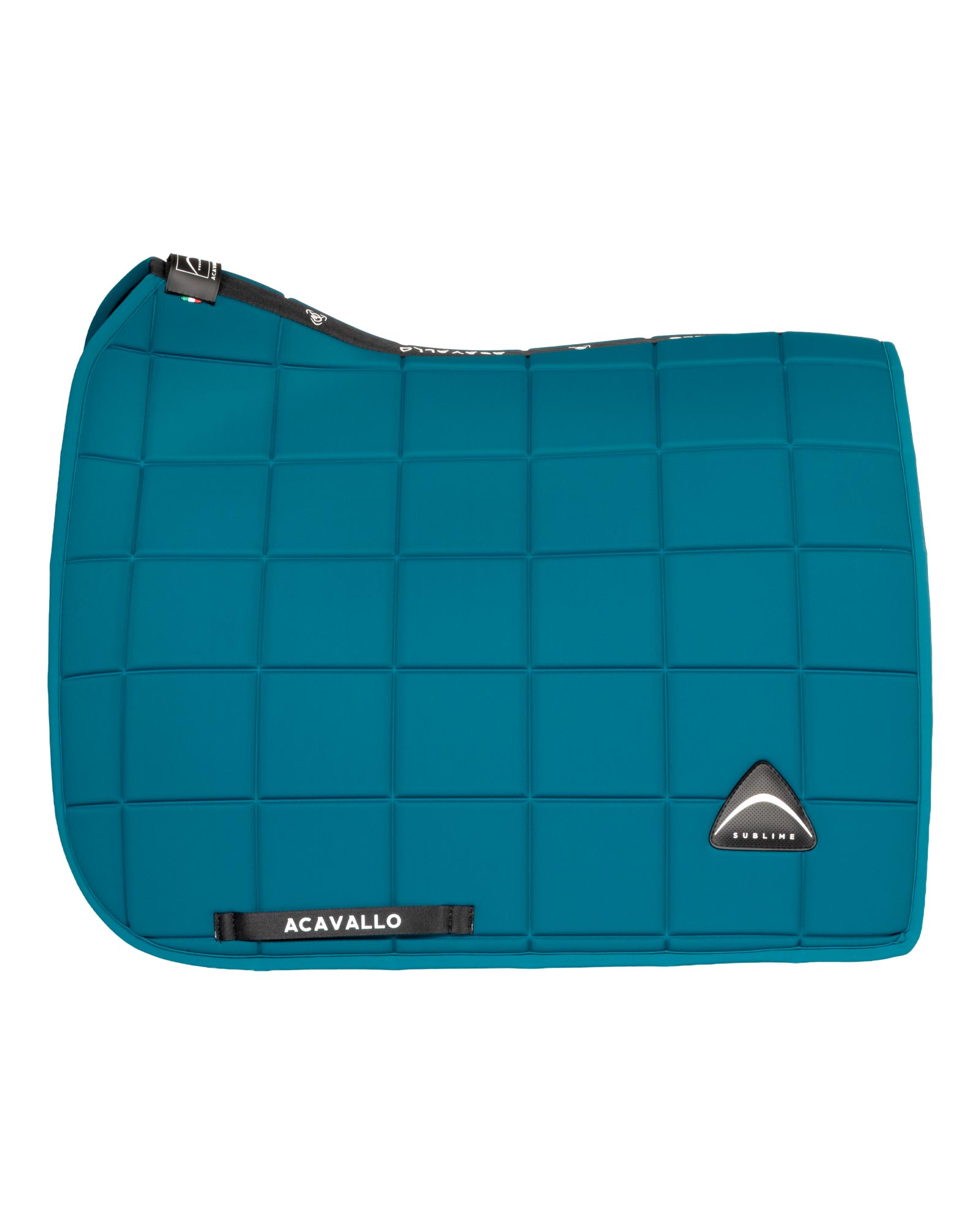 Sublime square dressage saddle pad in technical fabric