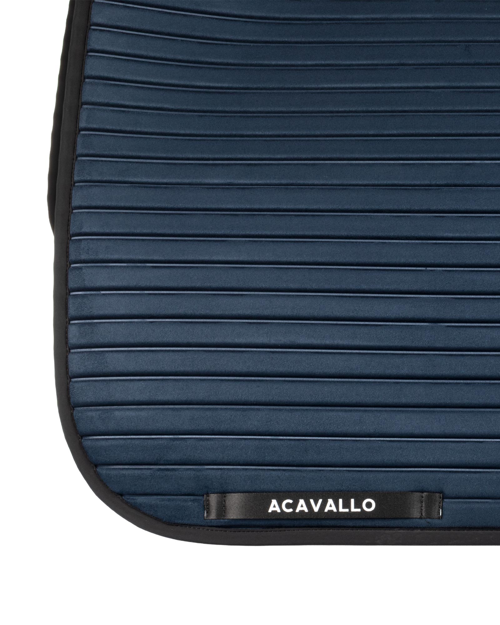 Sublime striped dressage saddle pad in technical fabric
