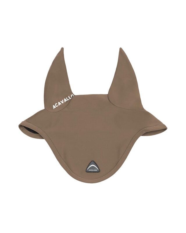 Sublime technical fabric fly veil with silicone logo patch