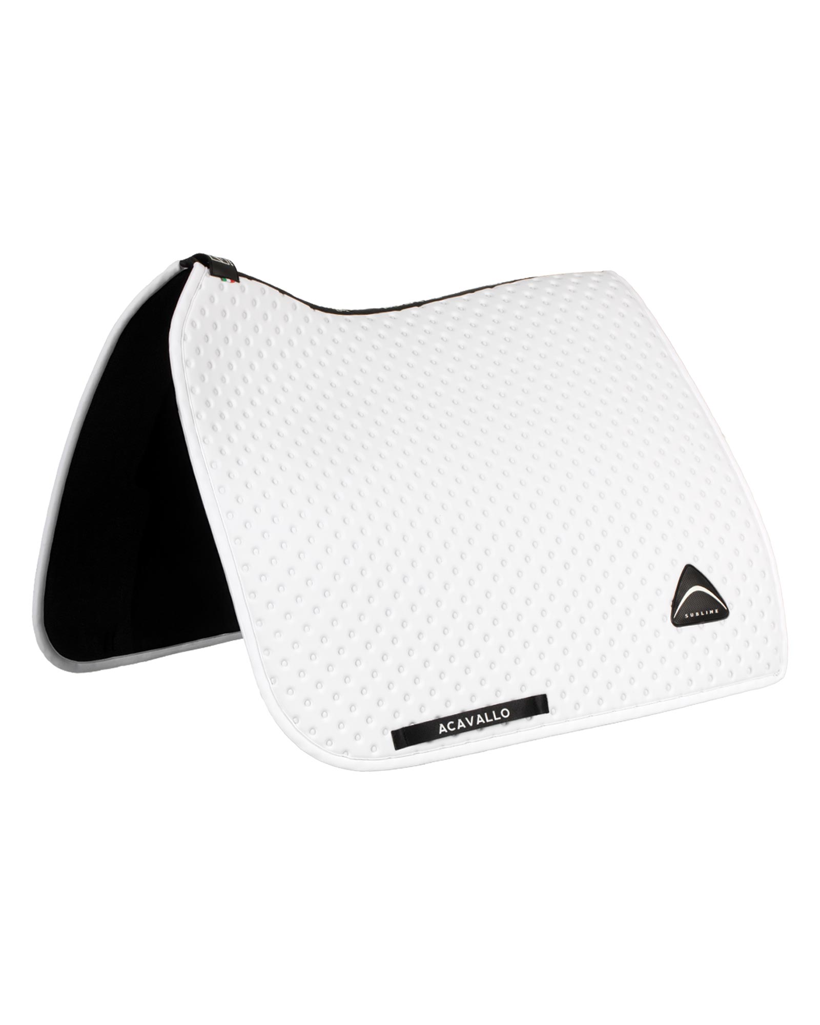 Sublime dotted dressage saddle pad in technical fabric