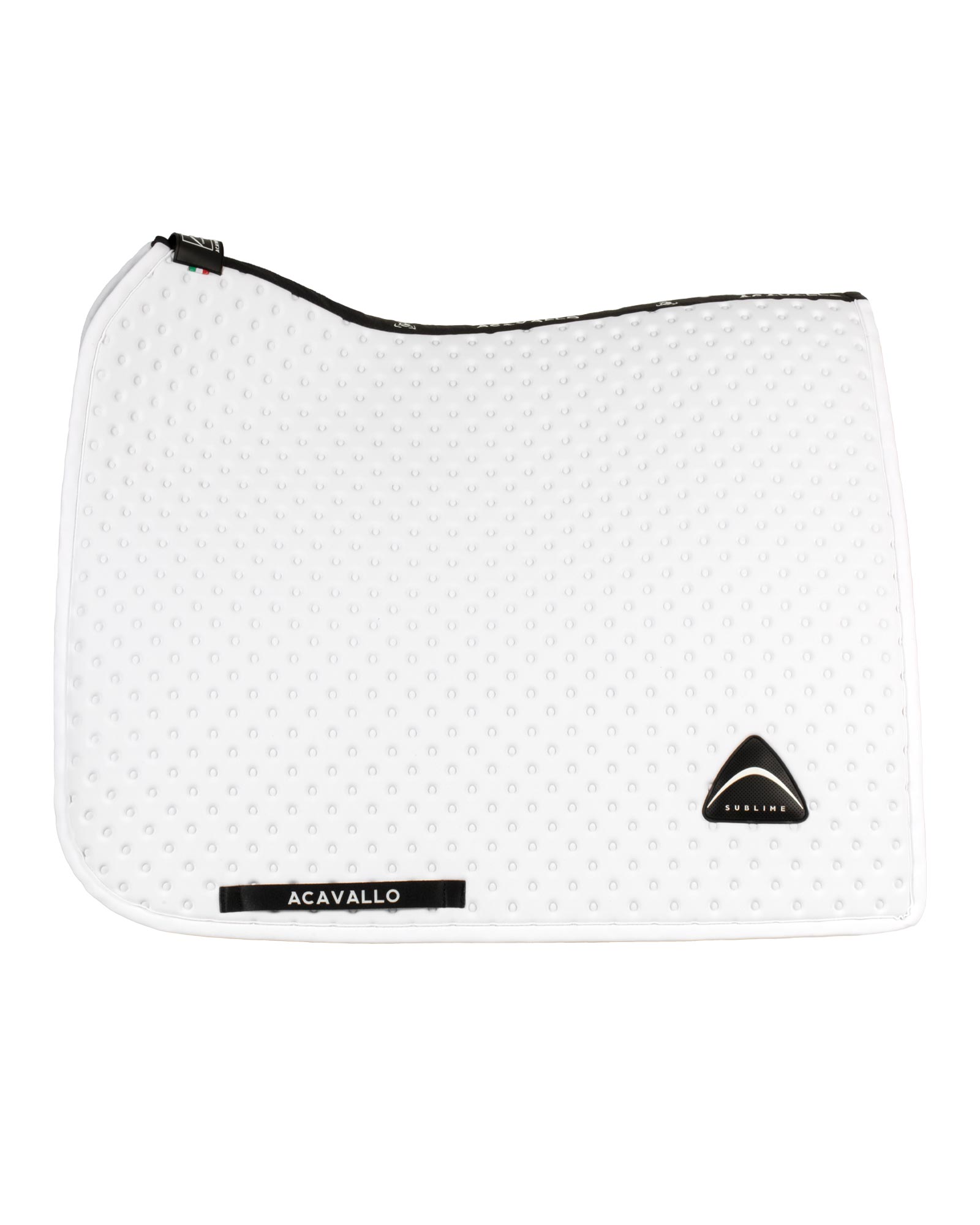 Sublime dotted dressage saddle pad in technical fabric