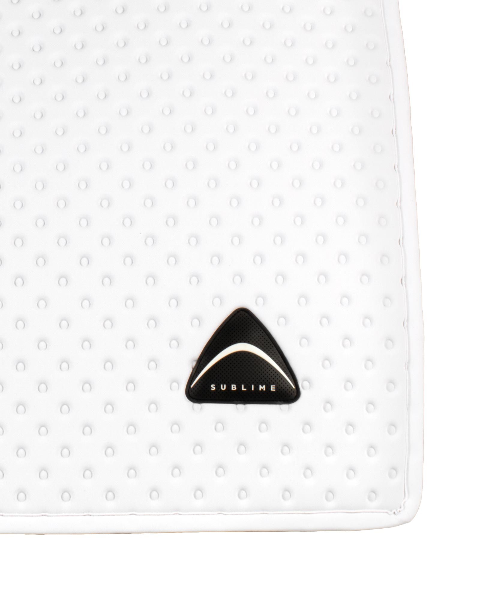 Sublime dotted dressage saddle pad in technical fabric
