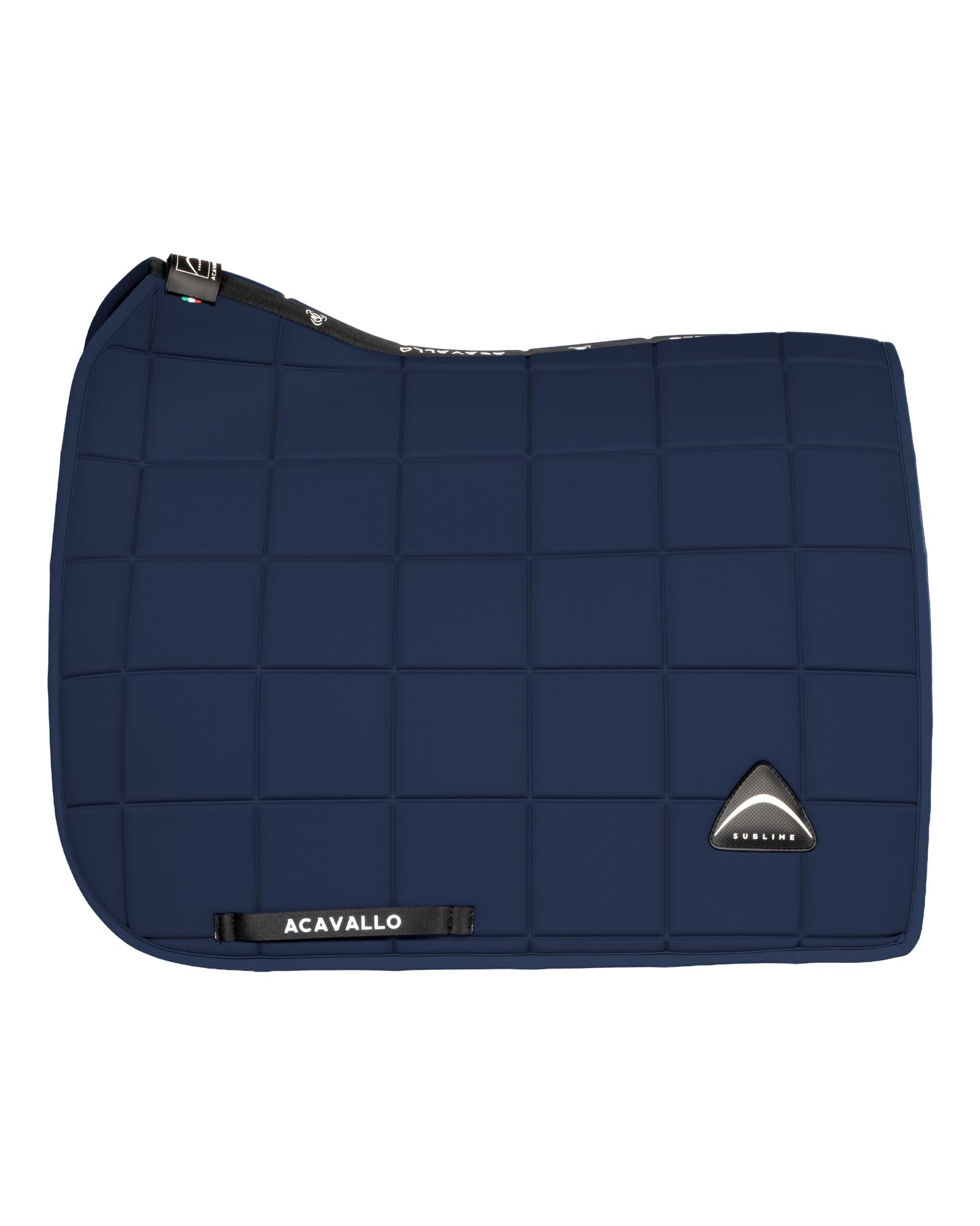 Sublime square dressage saddle pad in technical fabric