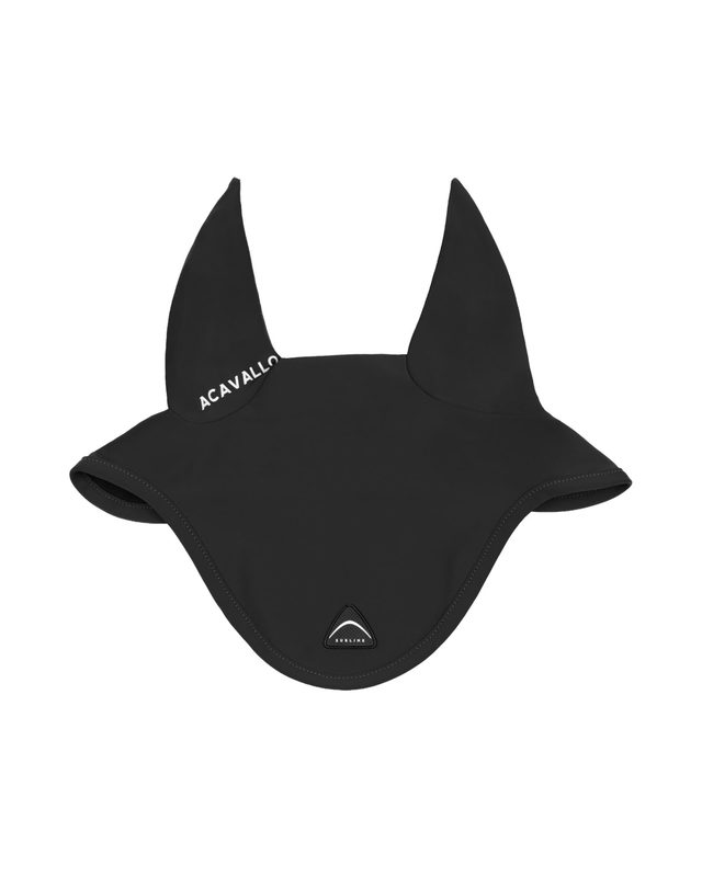 Sublime technical fabric fly veil with silicone logo patch