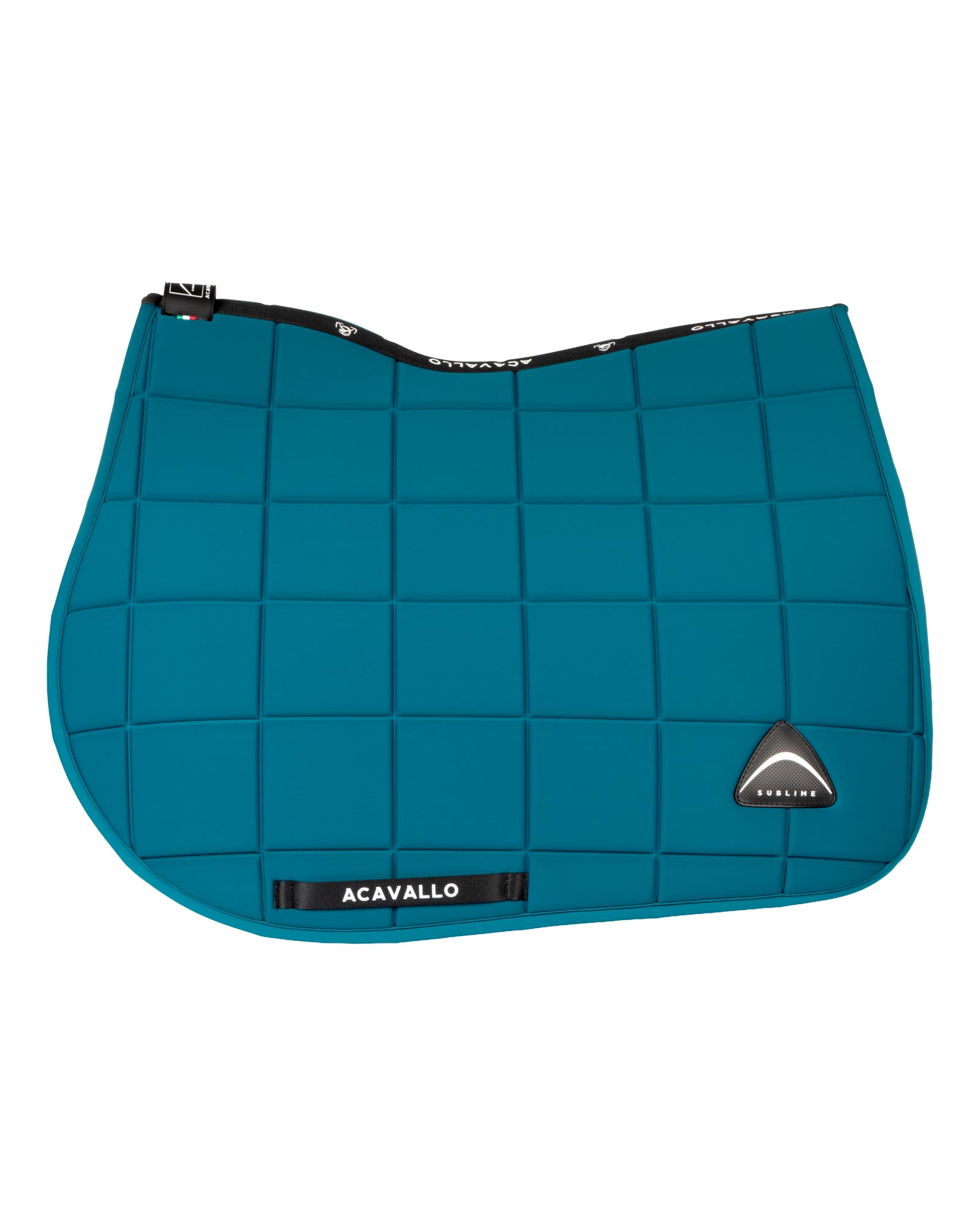 Sublime jumping saddle pad in square technical fabric