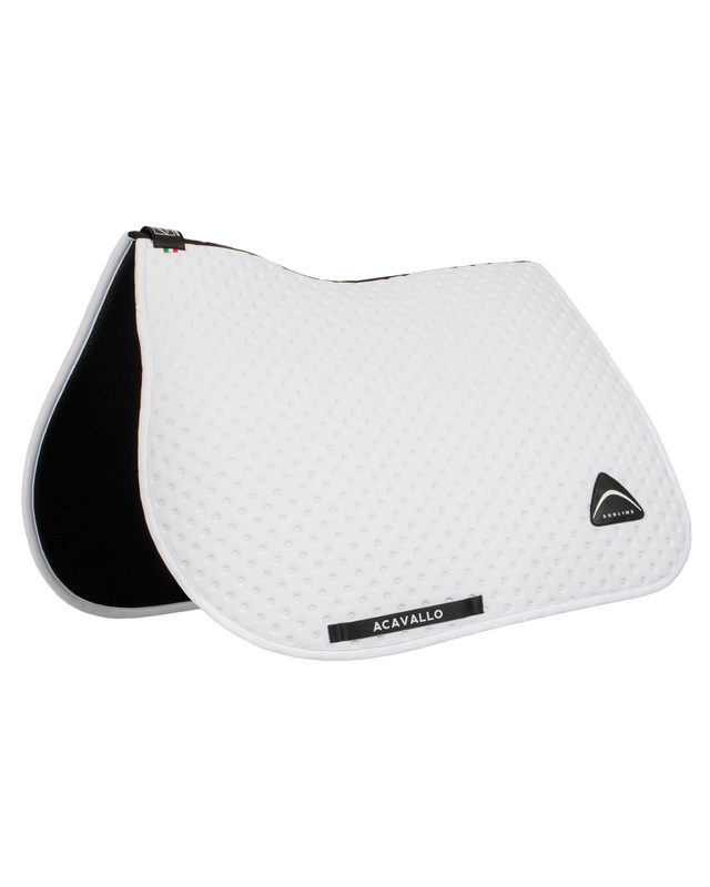 Sublime dotted jumping saddle pad in technical fabric