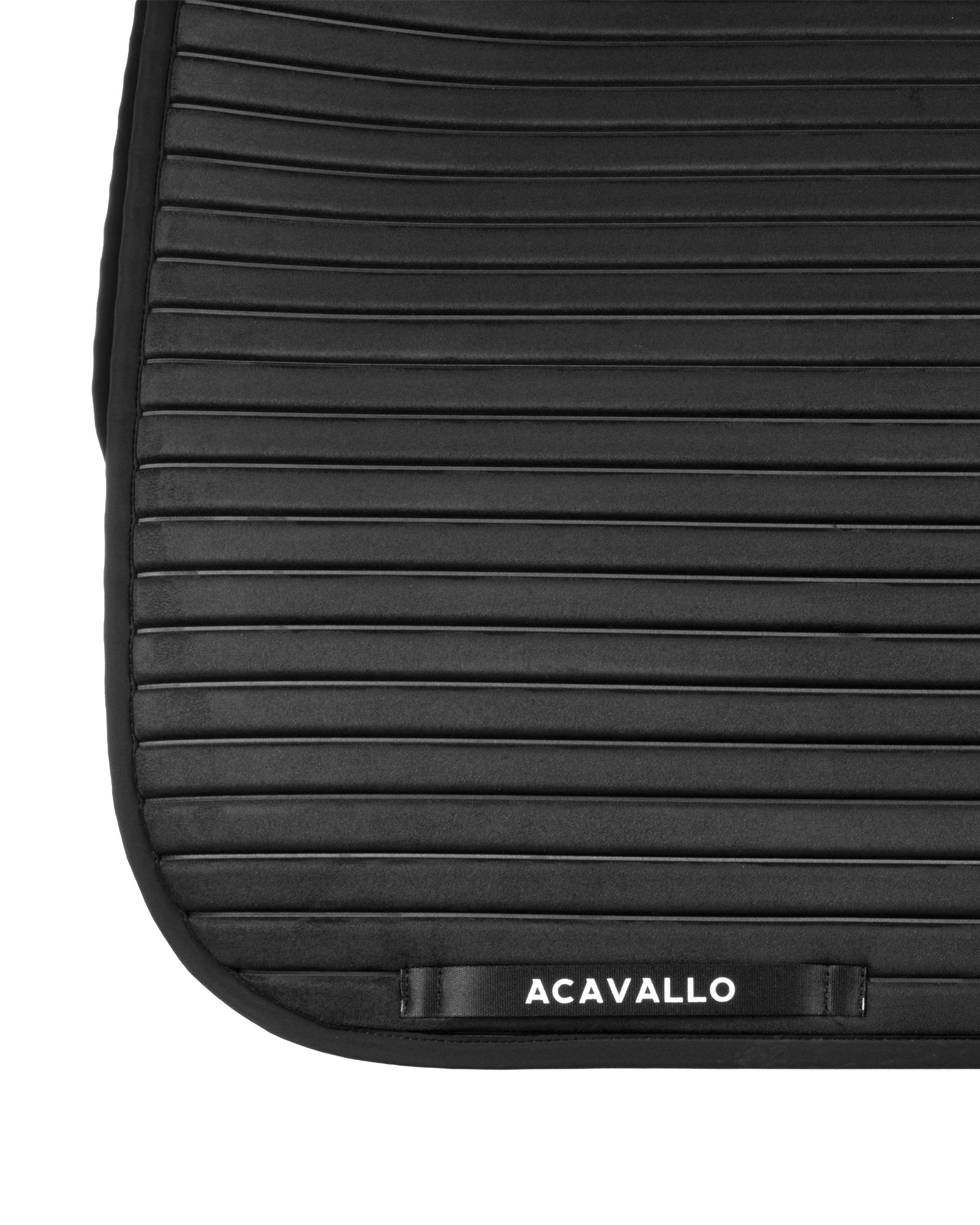 Sublime striped dressage saddle pad in technical fabric