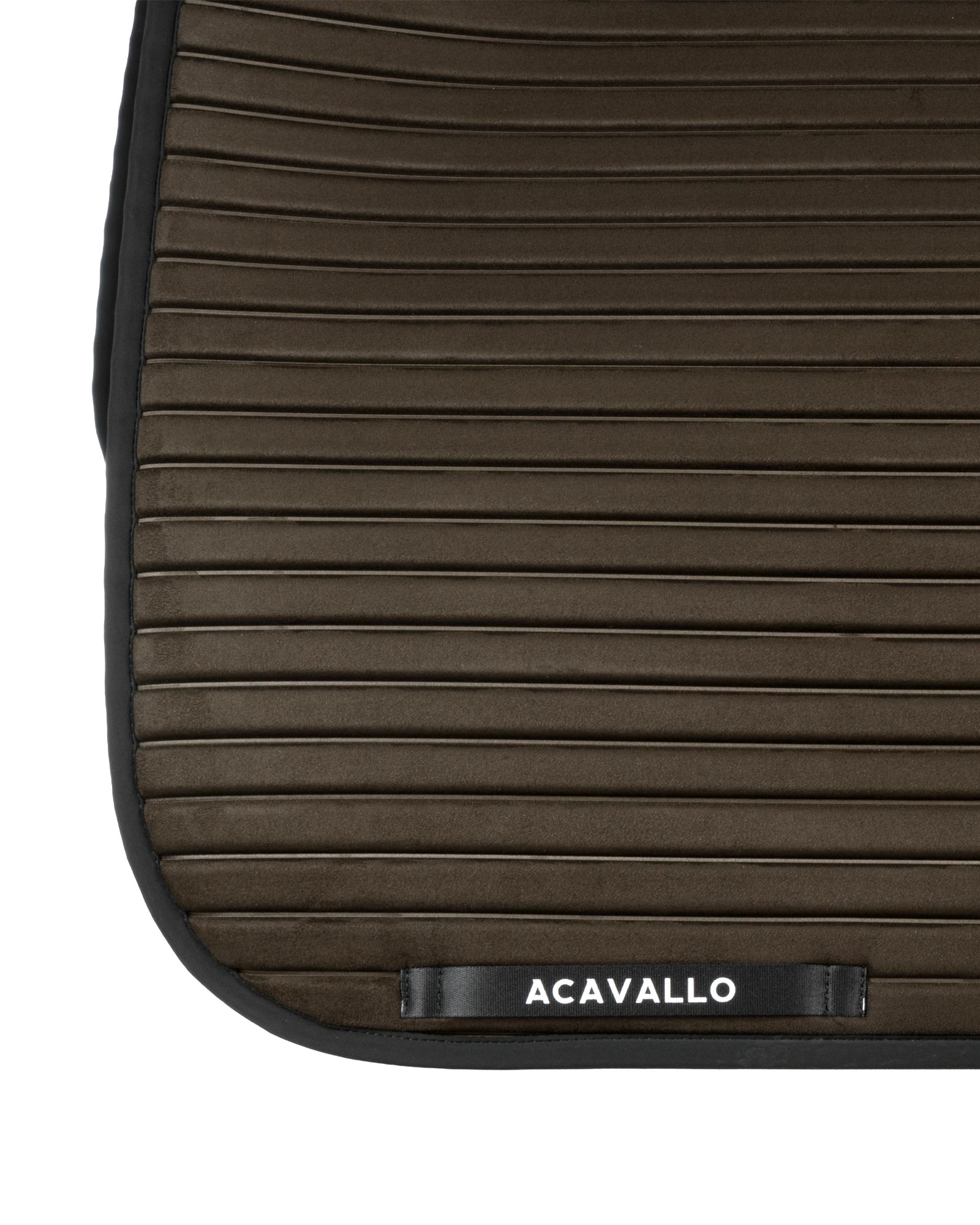 Sublime striped dressage saddle pad in technical fabric