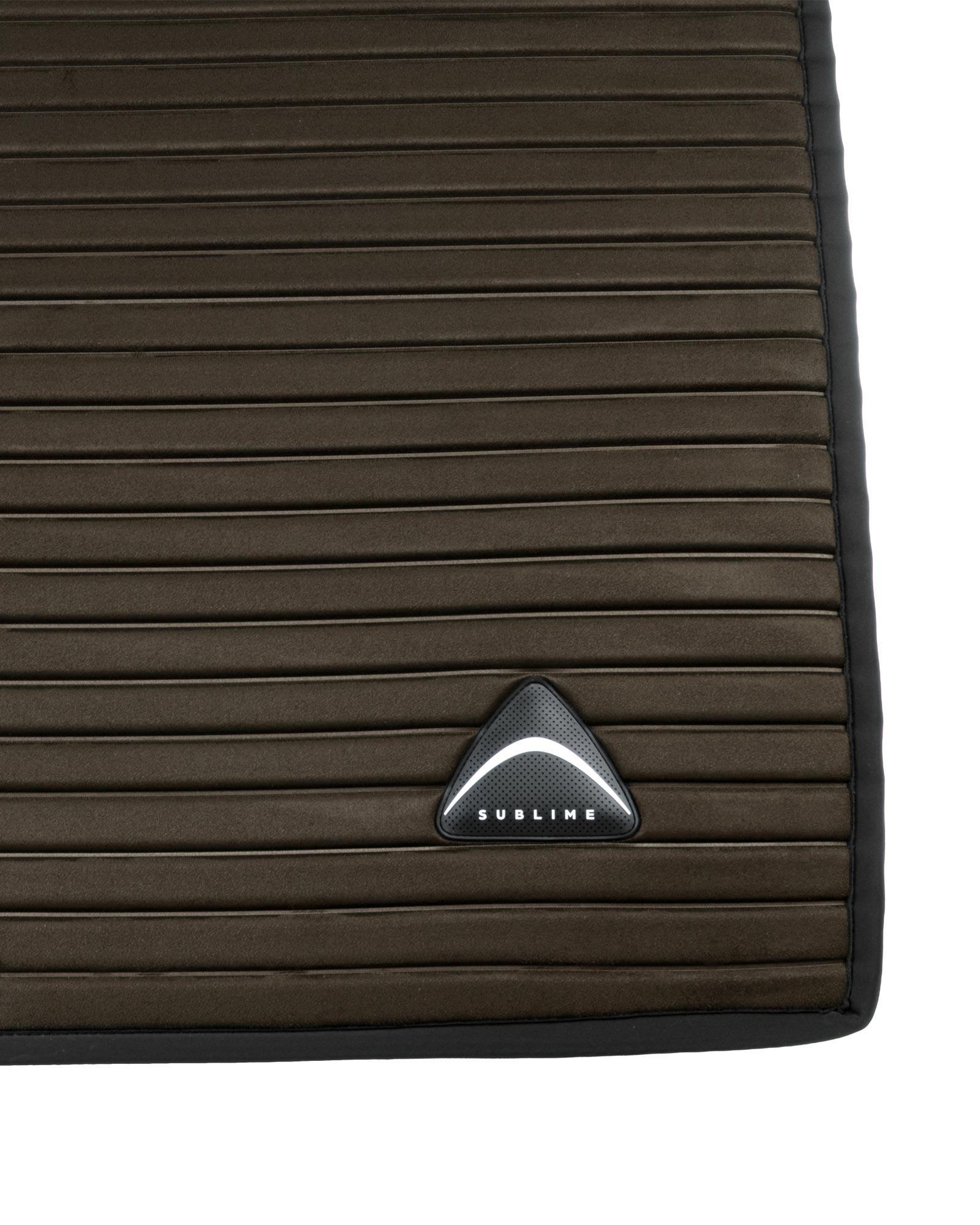 Sublime striped dressage saddle pad in technical fabric