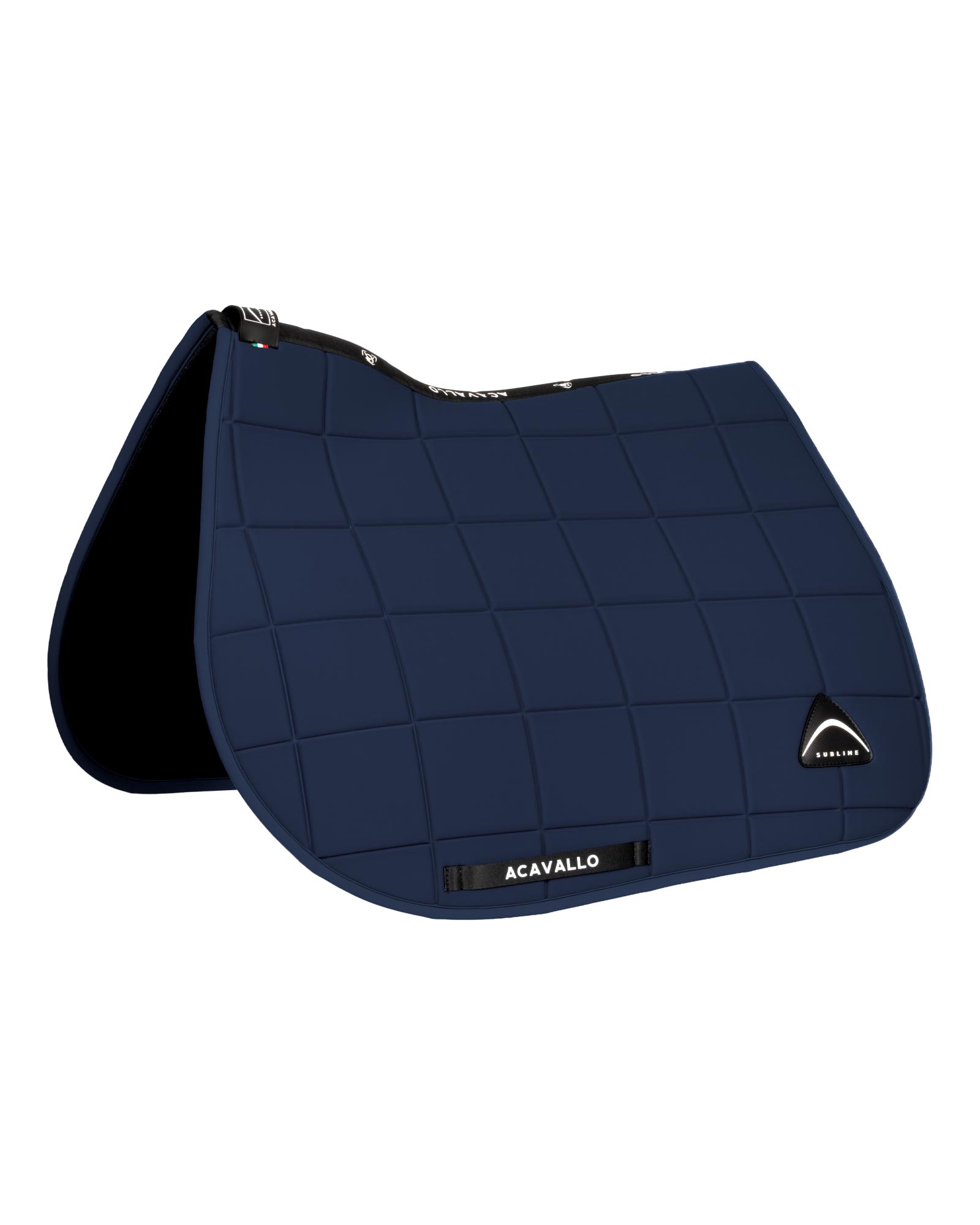 Sublime jumping saddle pad in square technical fabric
