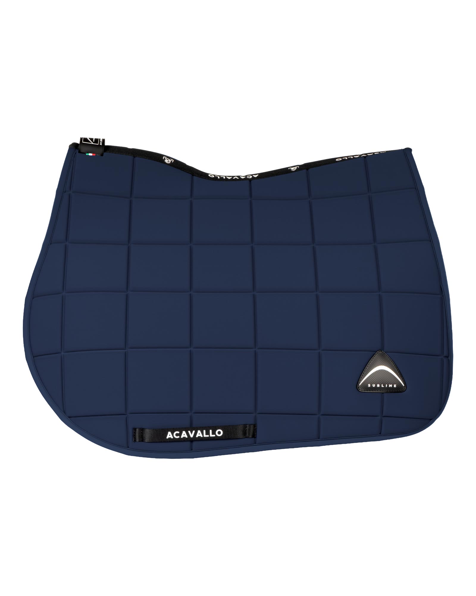 Sublime jumping saddle pad in square technical fabric
