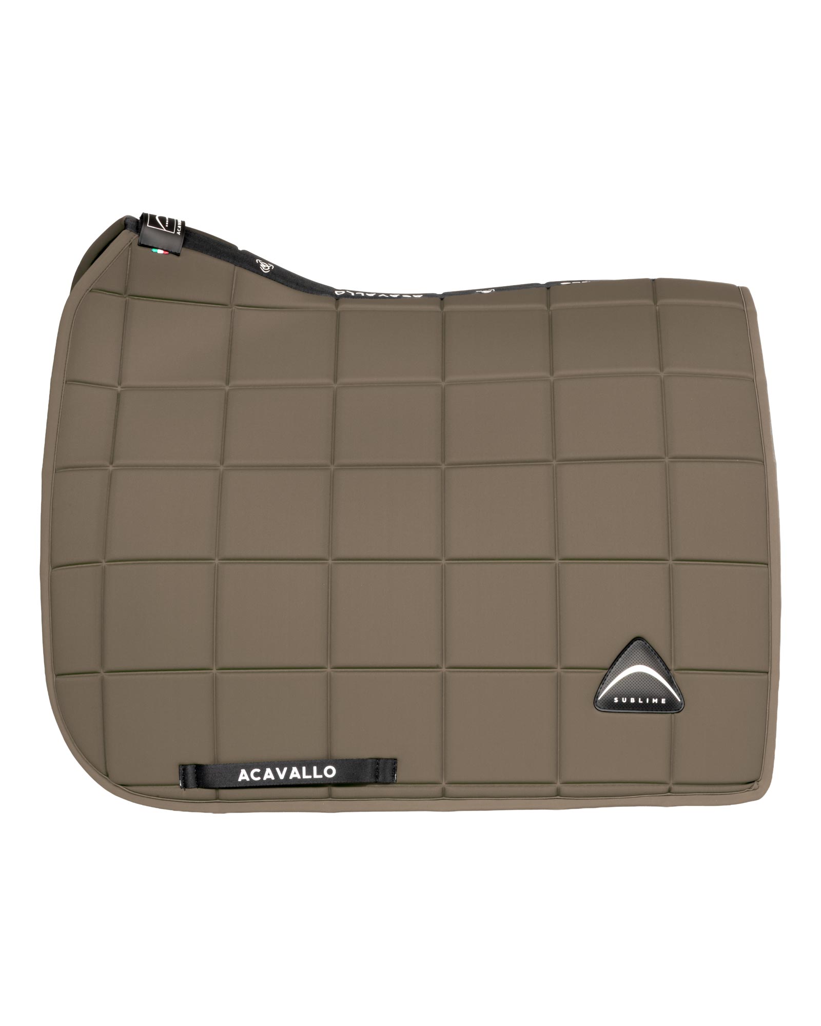 Sublime square dressage saddle pad in technical fabric