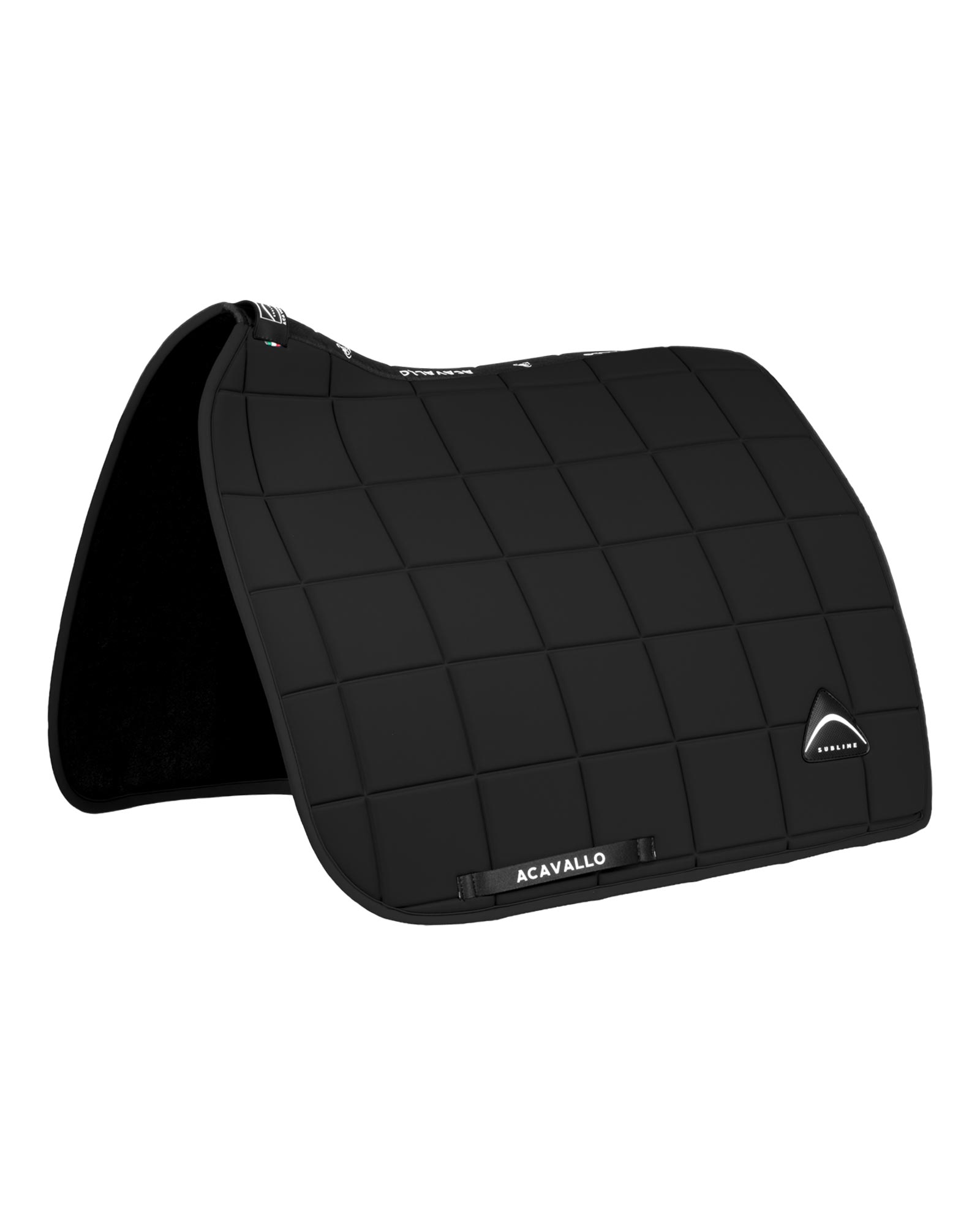 Sublime square dressage saddle pad in technical fabric