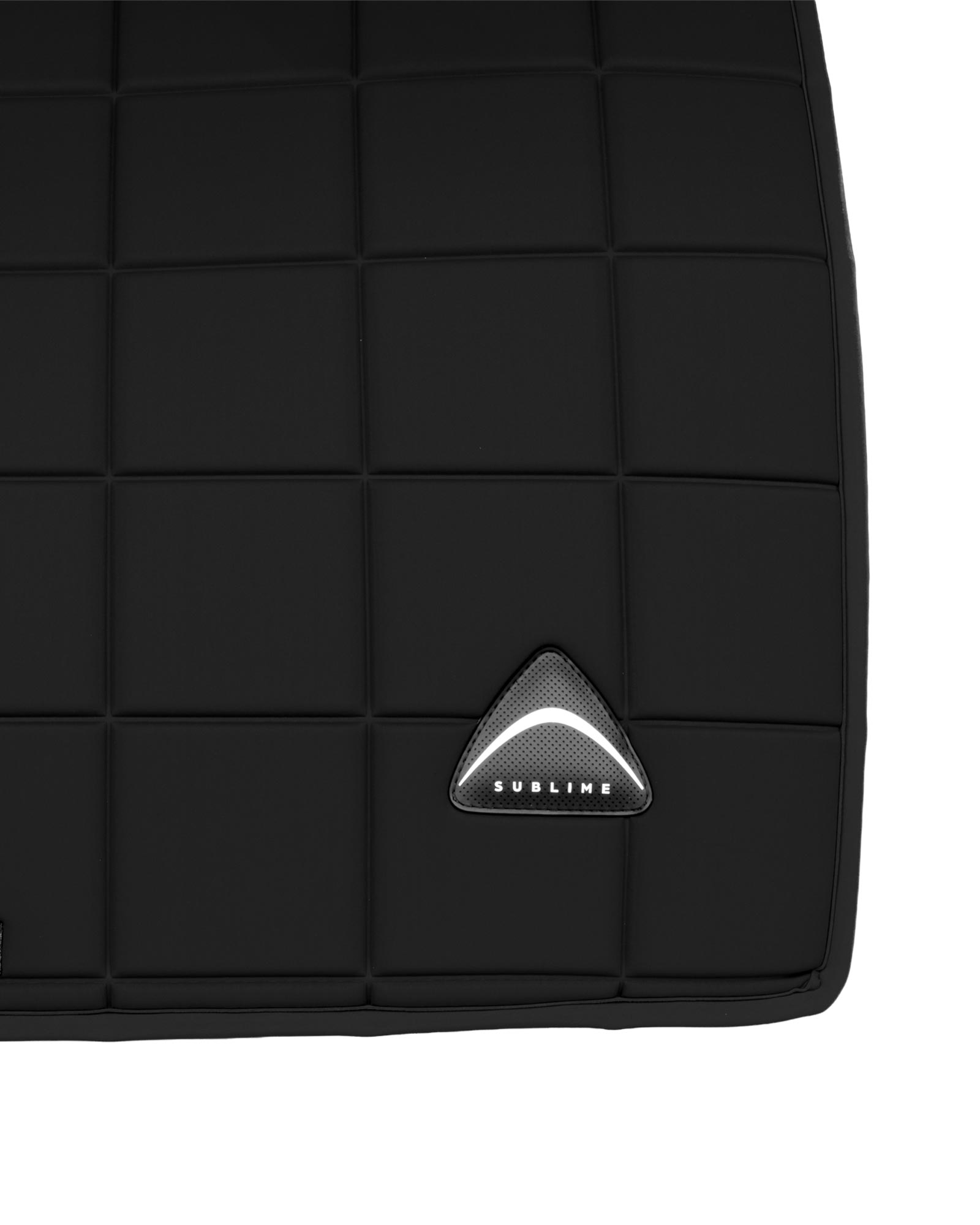 Sublime square dressage saddle pad in technical fabric