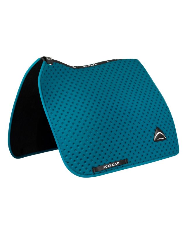 Sublime dotted dressage saddle pad in technical fabric