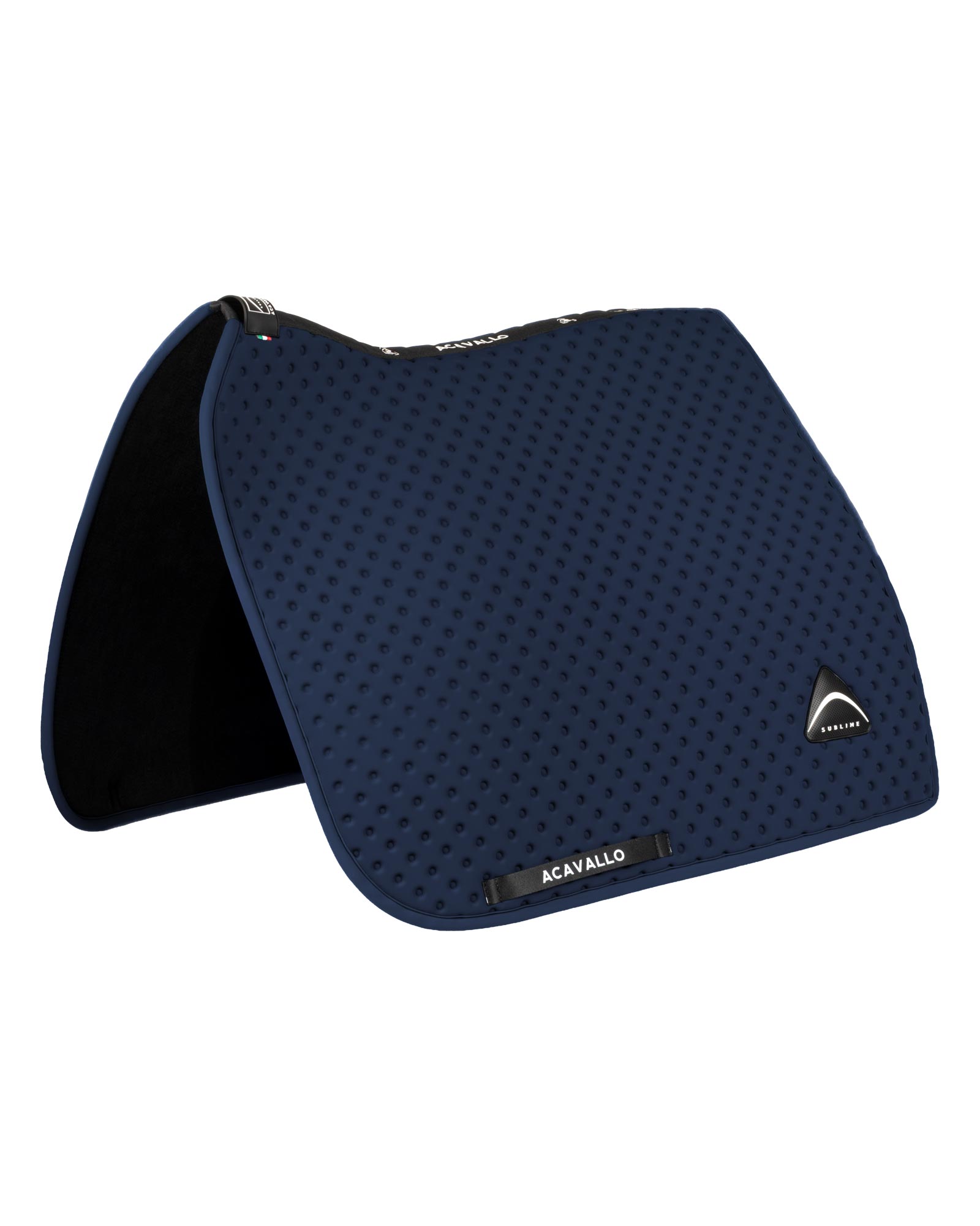 Sublime dotted dressage saddle pad in technical fabric
