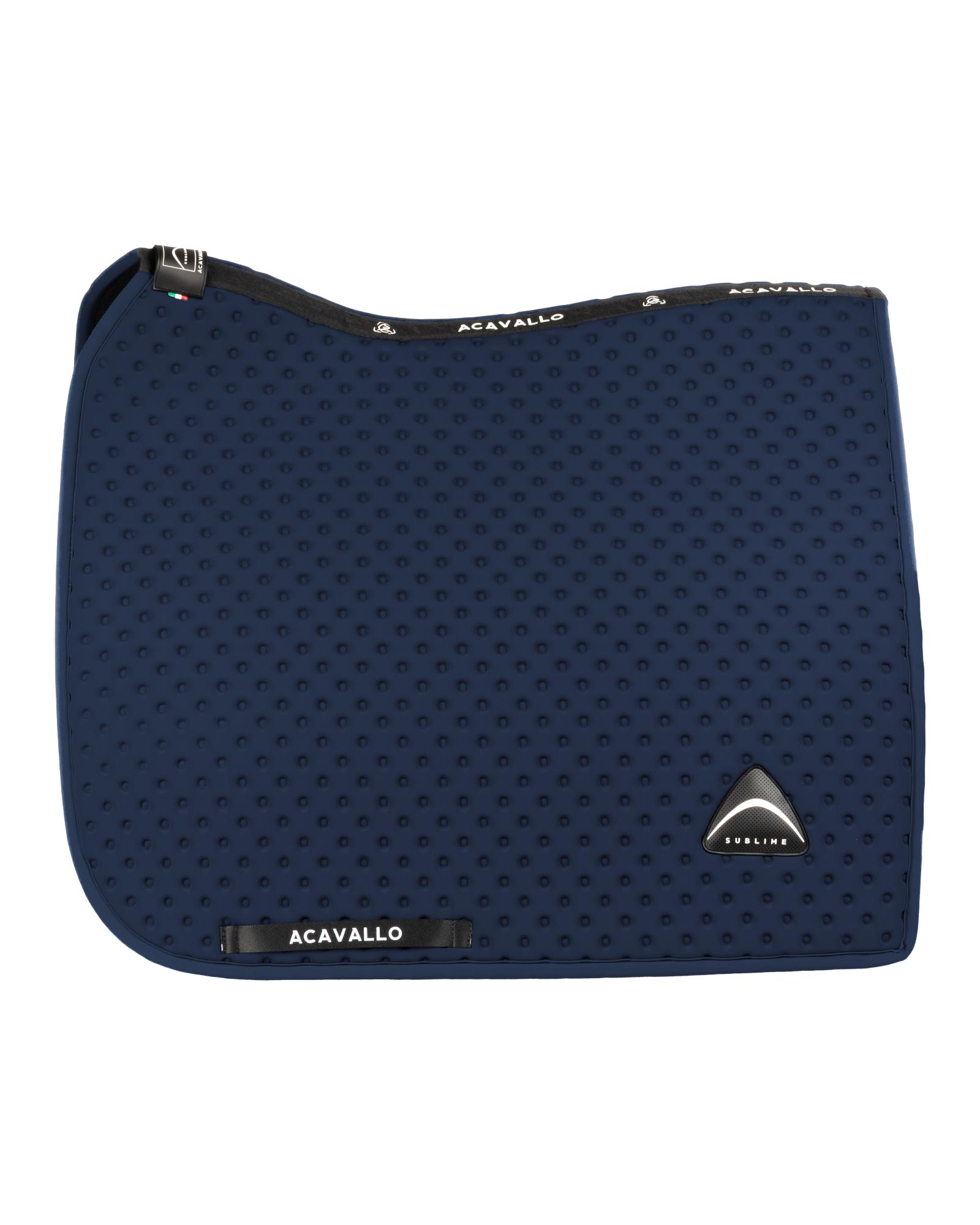 Sublime dotted dressage saddle pad in technical fabric
