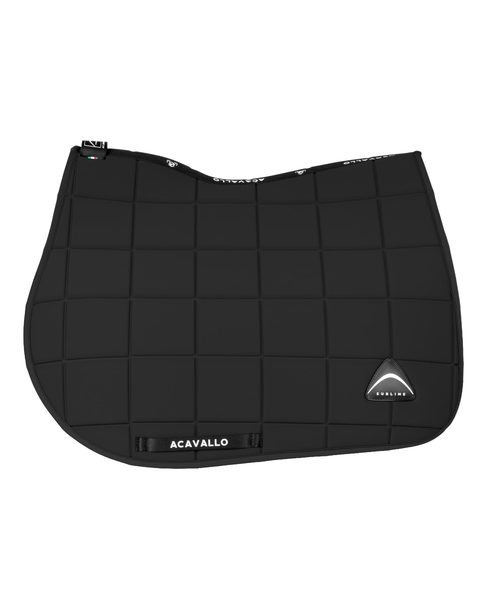Sublime jumping saddle pad in square technical fabric