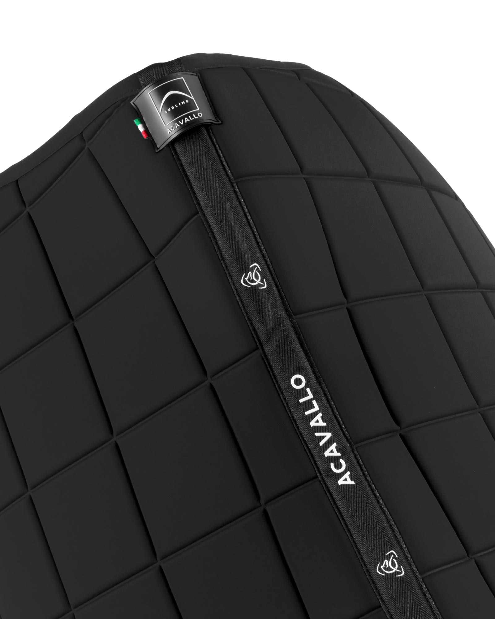 Sublime jumping saddle pad in square technical fabric