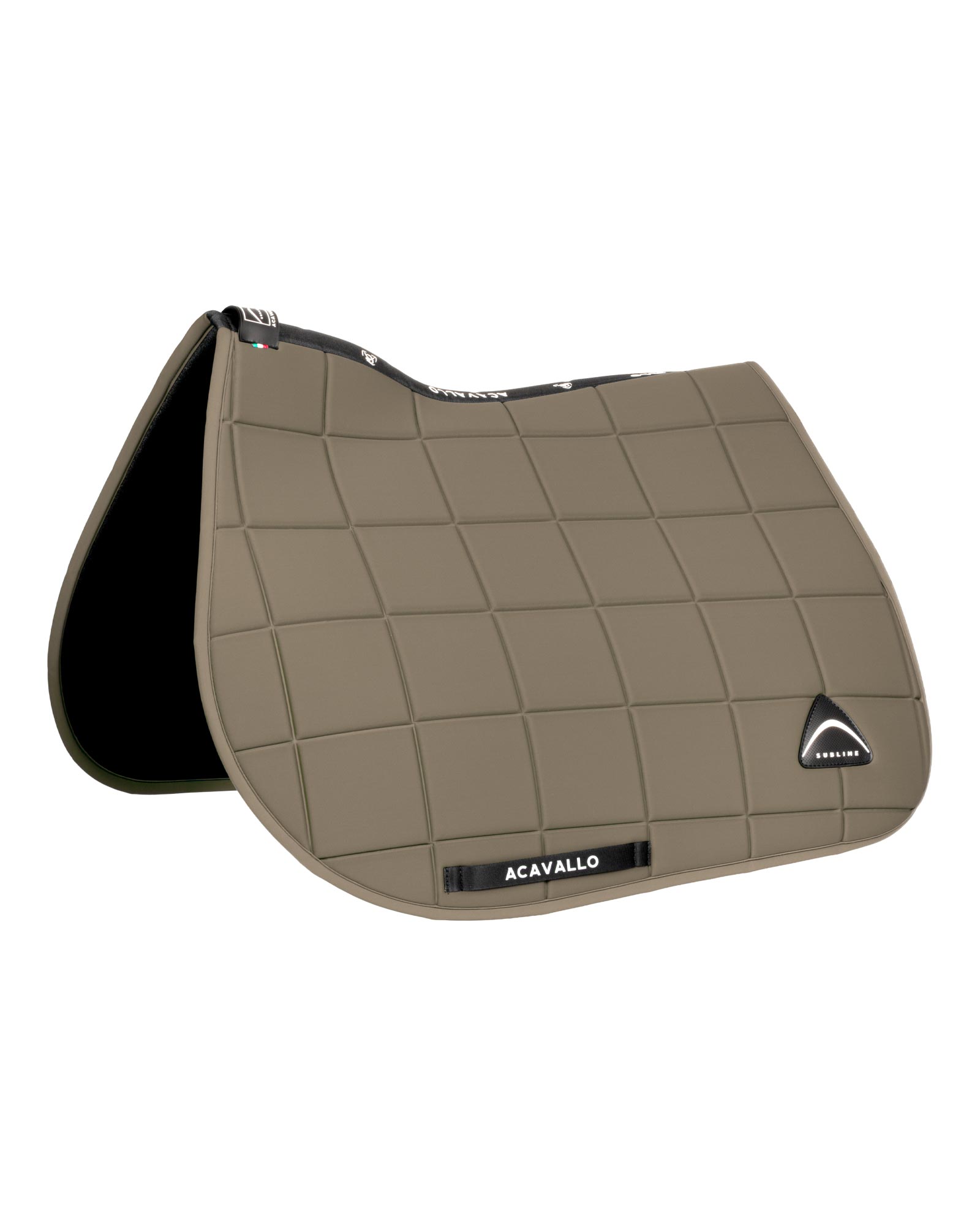 Sublime jumping saddle pad in square technical fabric