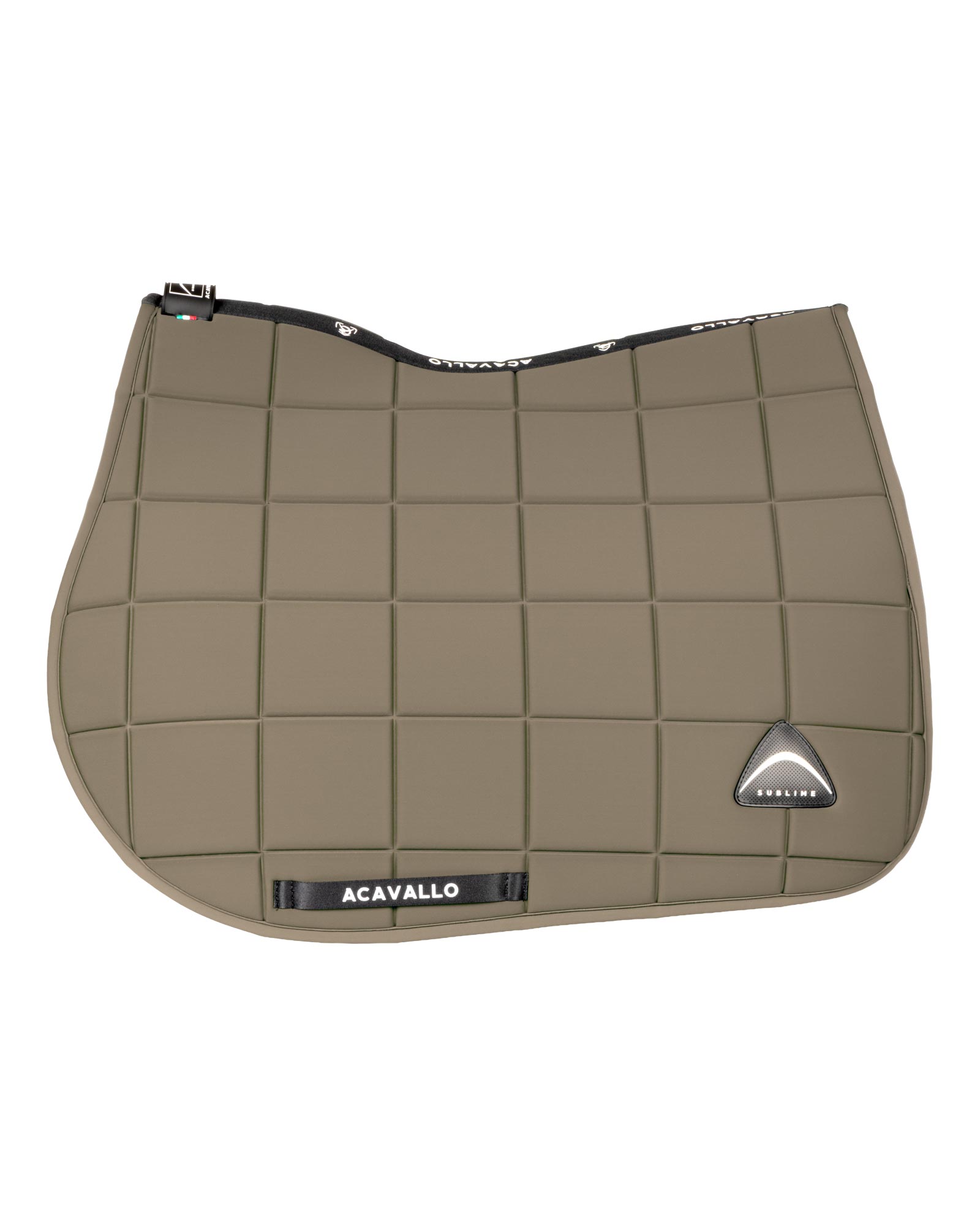 Sublime jumping saddle pad in square technical fabric