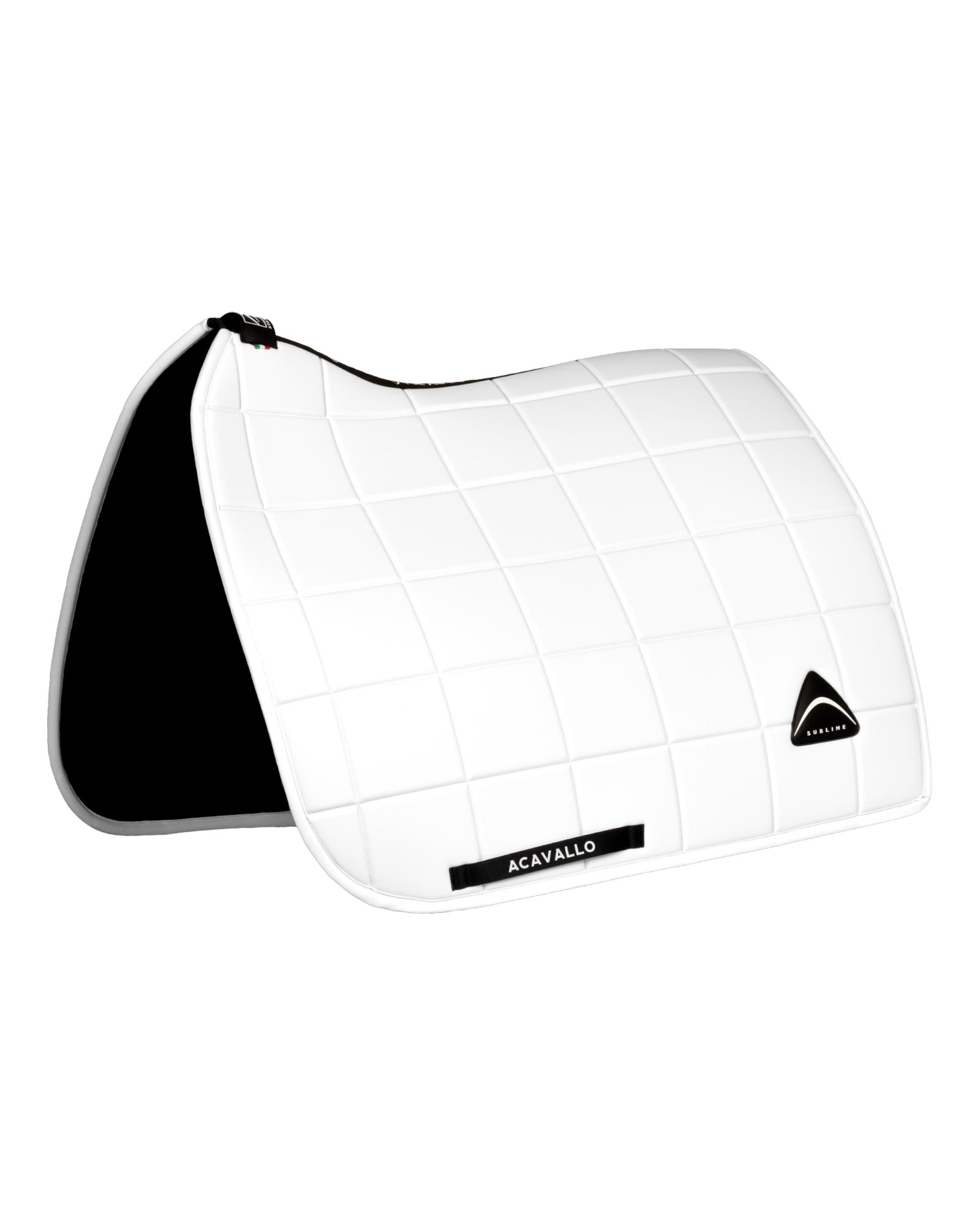 Sublime square dressage saddle pad in technical fabric