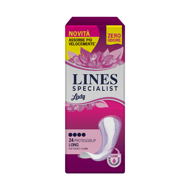 Acquista online Lines Specialist Ultra MiniUltra Mini | Linea prodotto Leggere e Medie per donna. Lines Specialist, prodotti per perdite di urina Proteggislip Femminili Lady Long