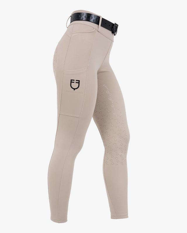 Women's high-waisted leggings with belt loops