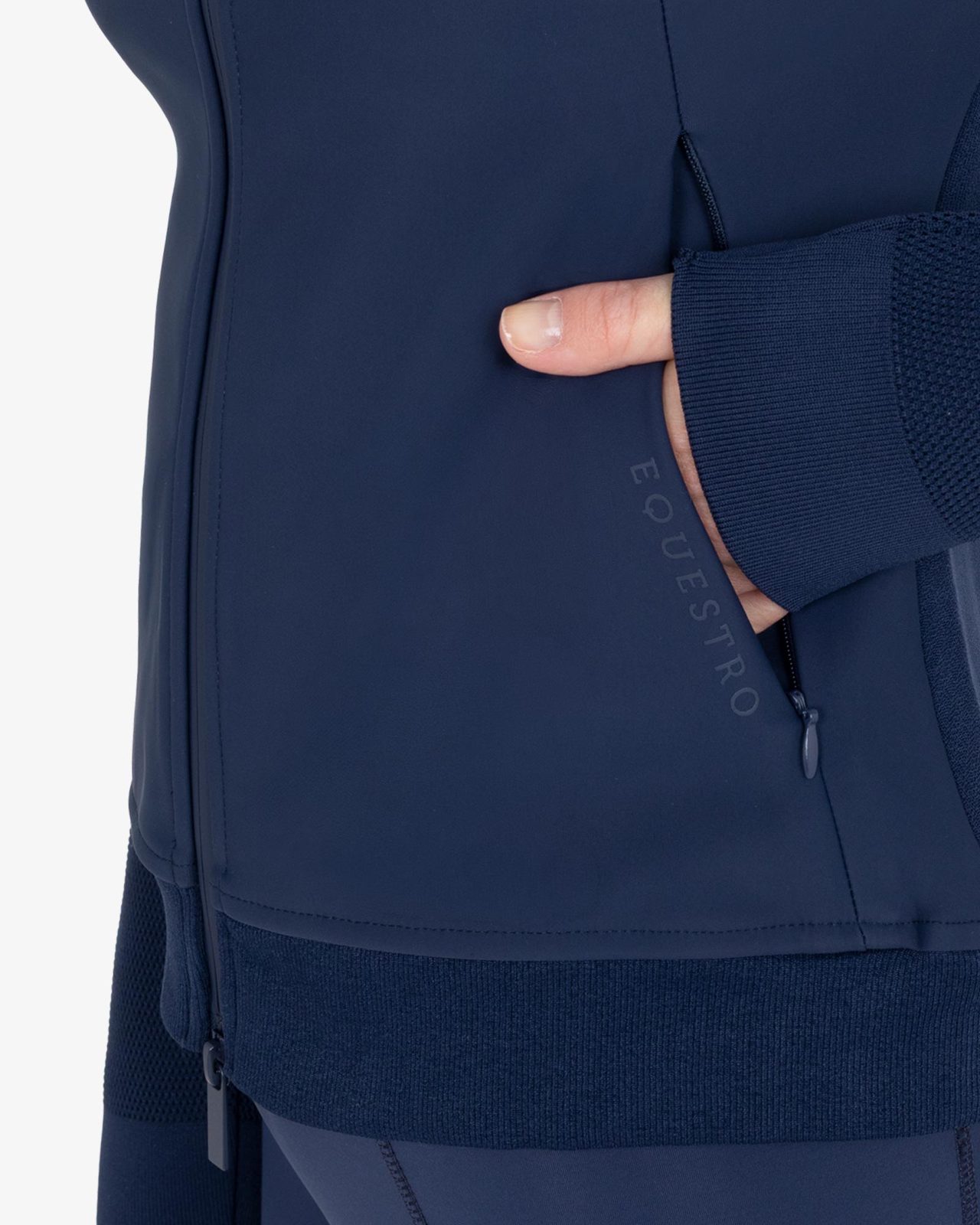 Felpa tecnica donna con cappuccio e inserti micro mesh