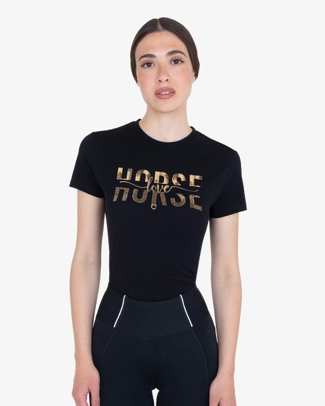 Women's Horse Love cotton T-shirt